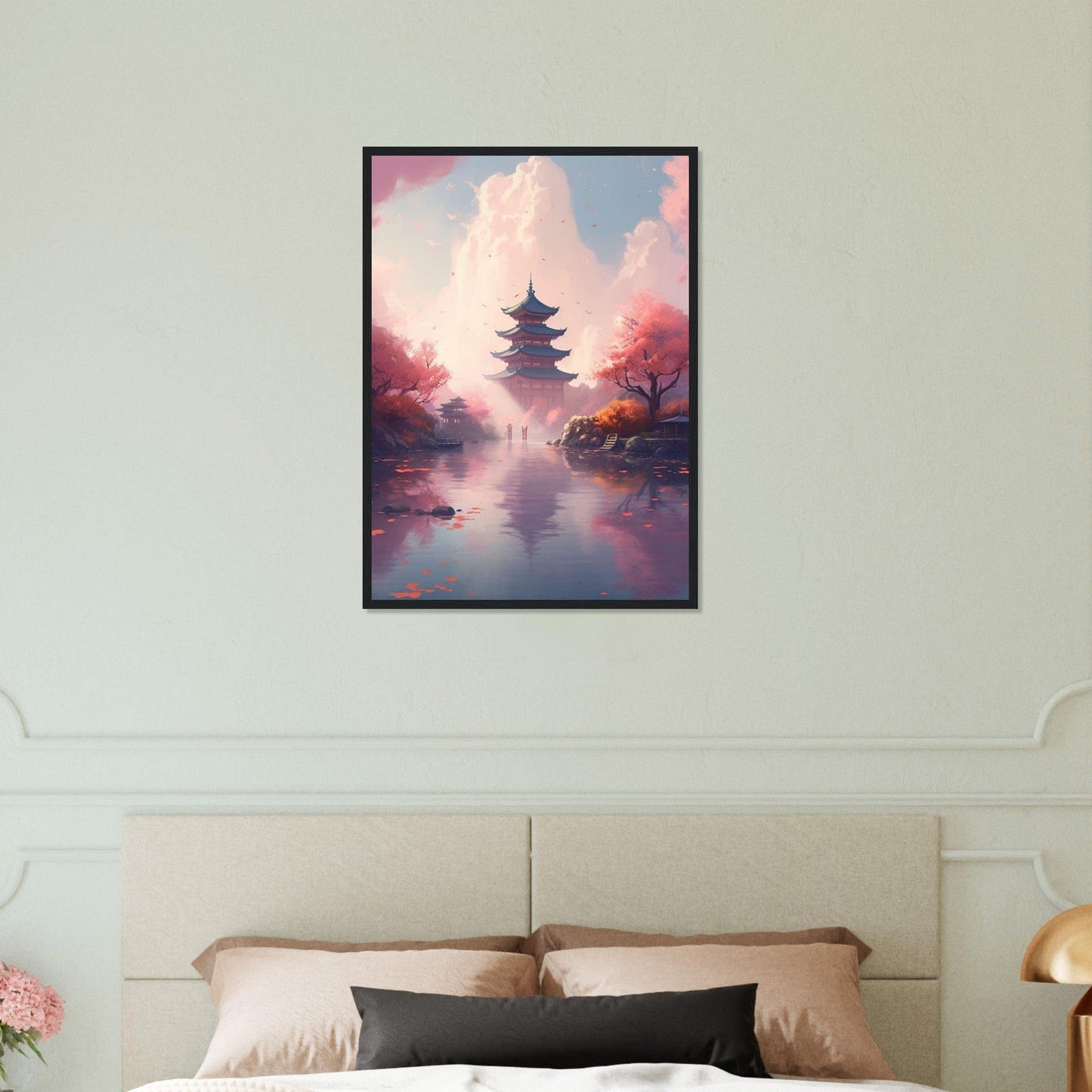 Canvanation Print Material 50x70 cm / 20x28″ Tableau Japon Fleur De Cerisier