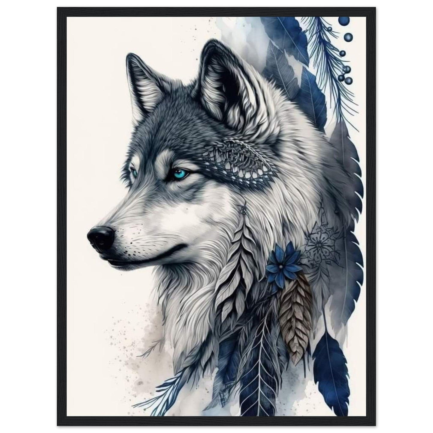 Gelato Print Material 45x60 cm / 18x24″ Tableau Loup Nord