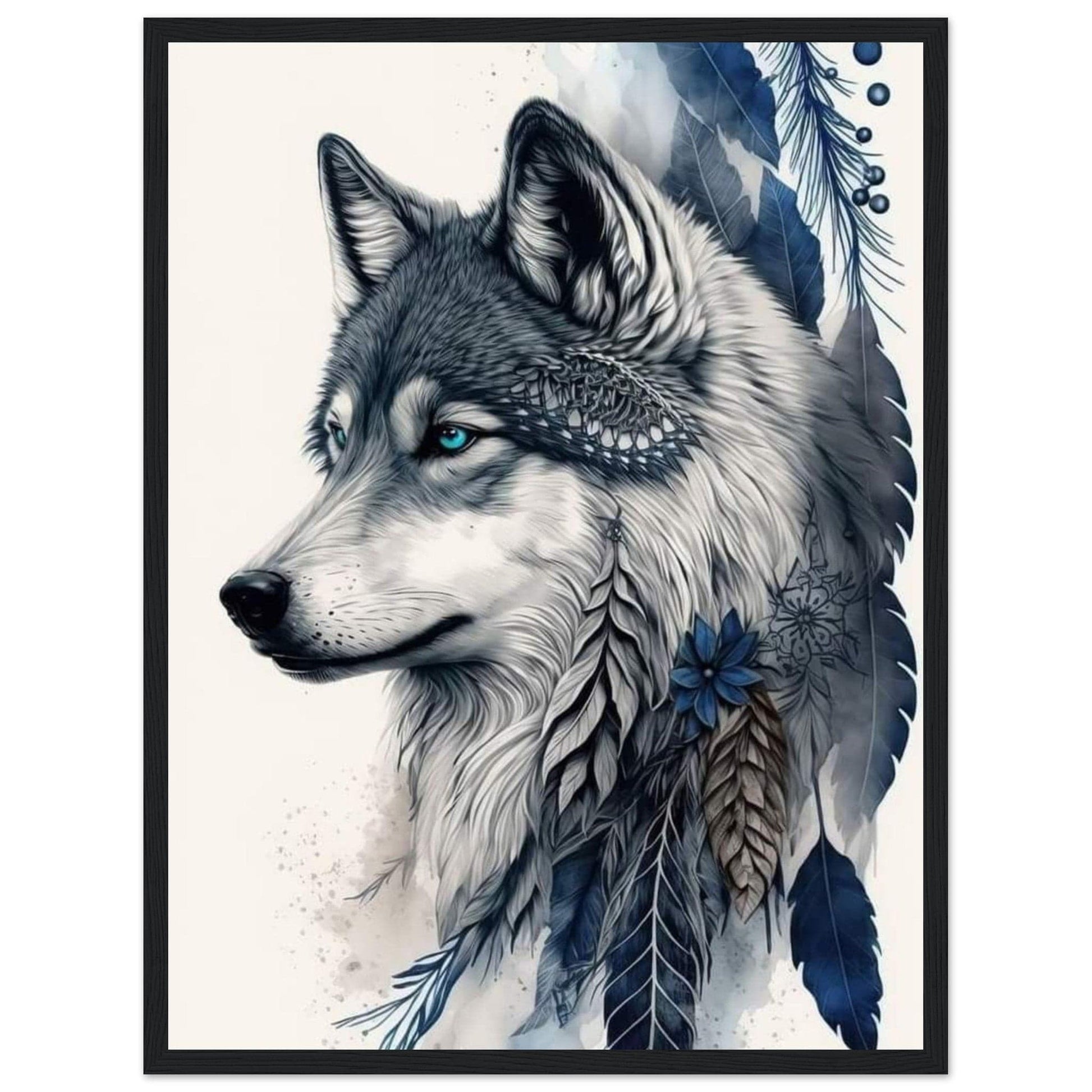 Gelato Print Material 45x60 cm / 18x24″ Tableau Loup Nord