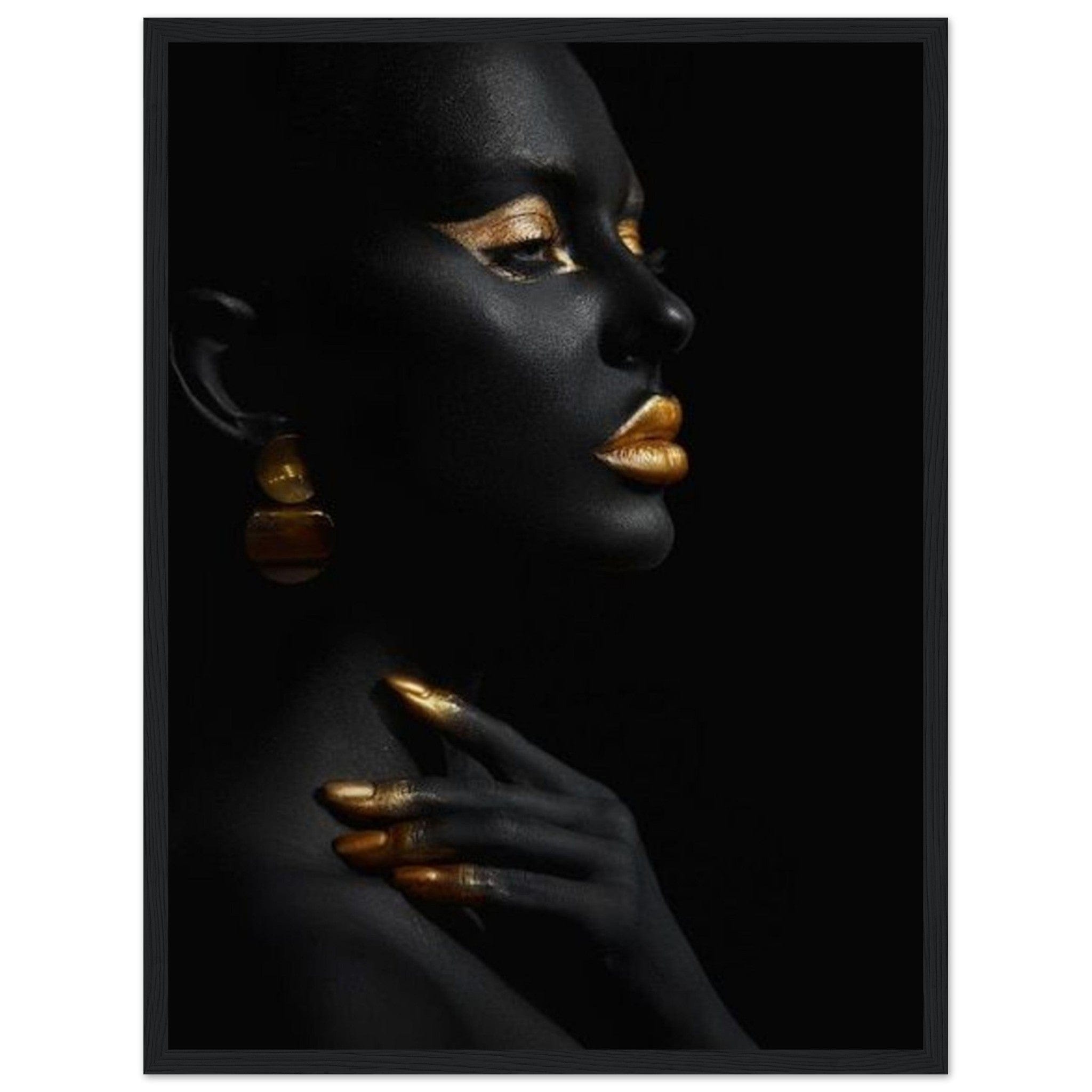 Canvanation Print Material Tableau Peinture Africaine