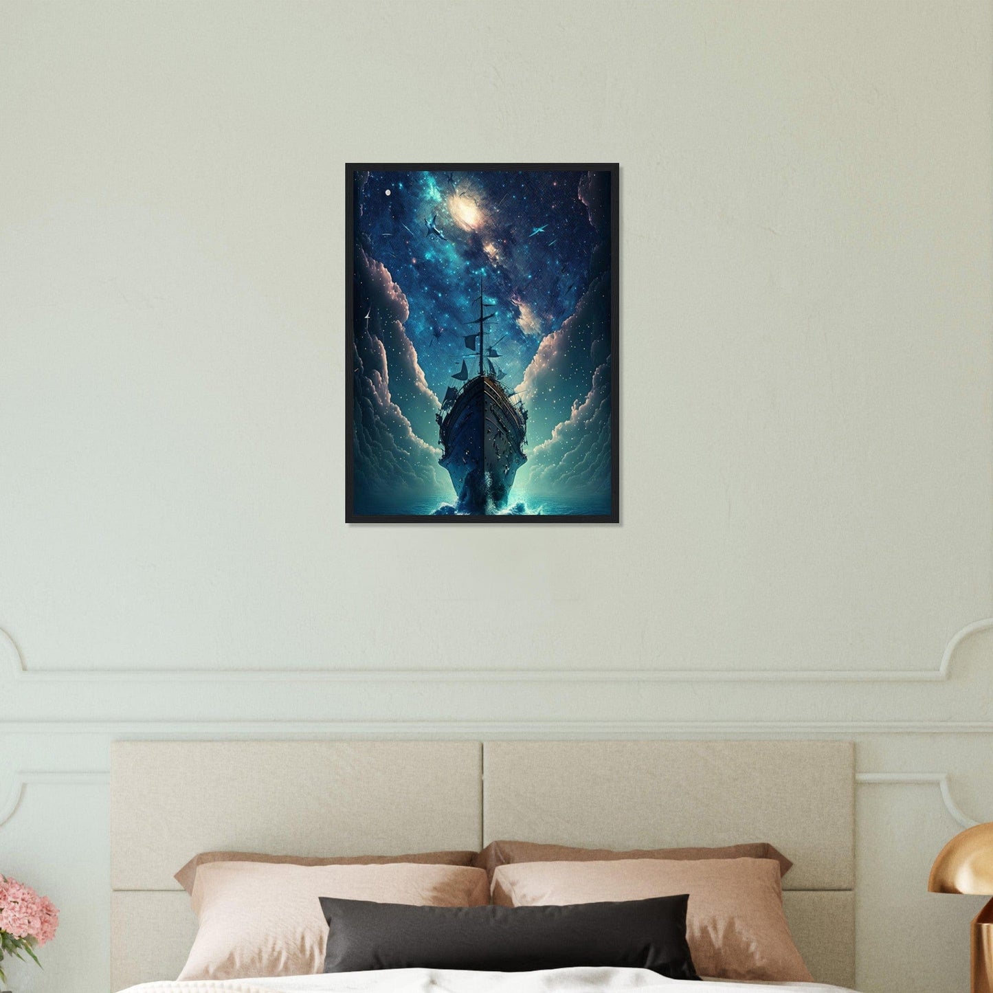 Gelato Print Material Peinture Bateaux Mer