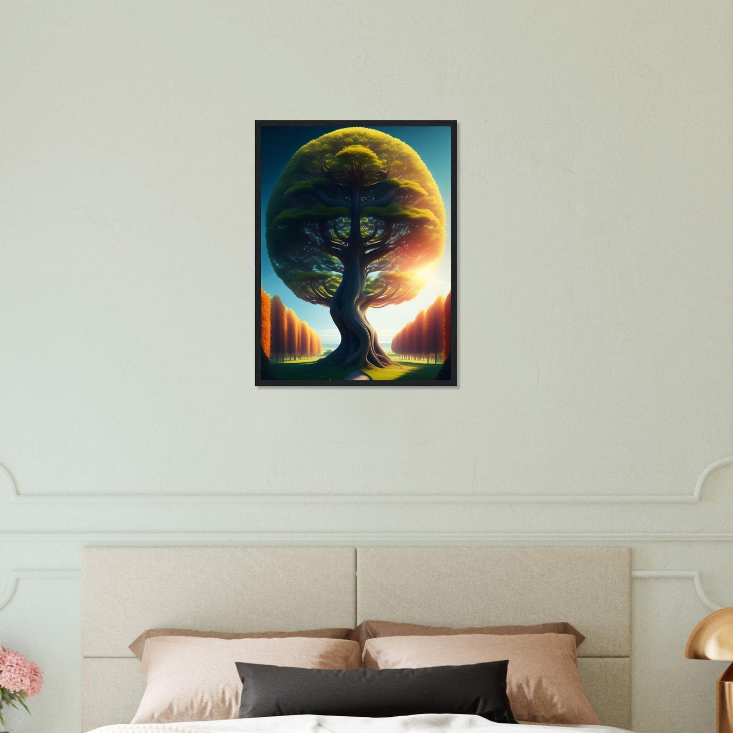 Canvanation Print Material Arbre De Vie Klimt Reproduction