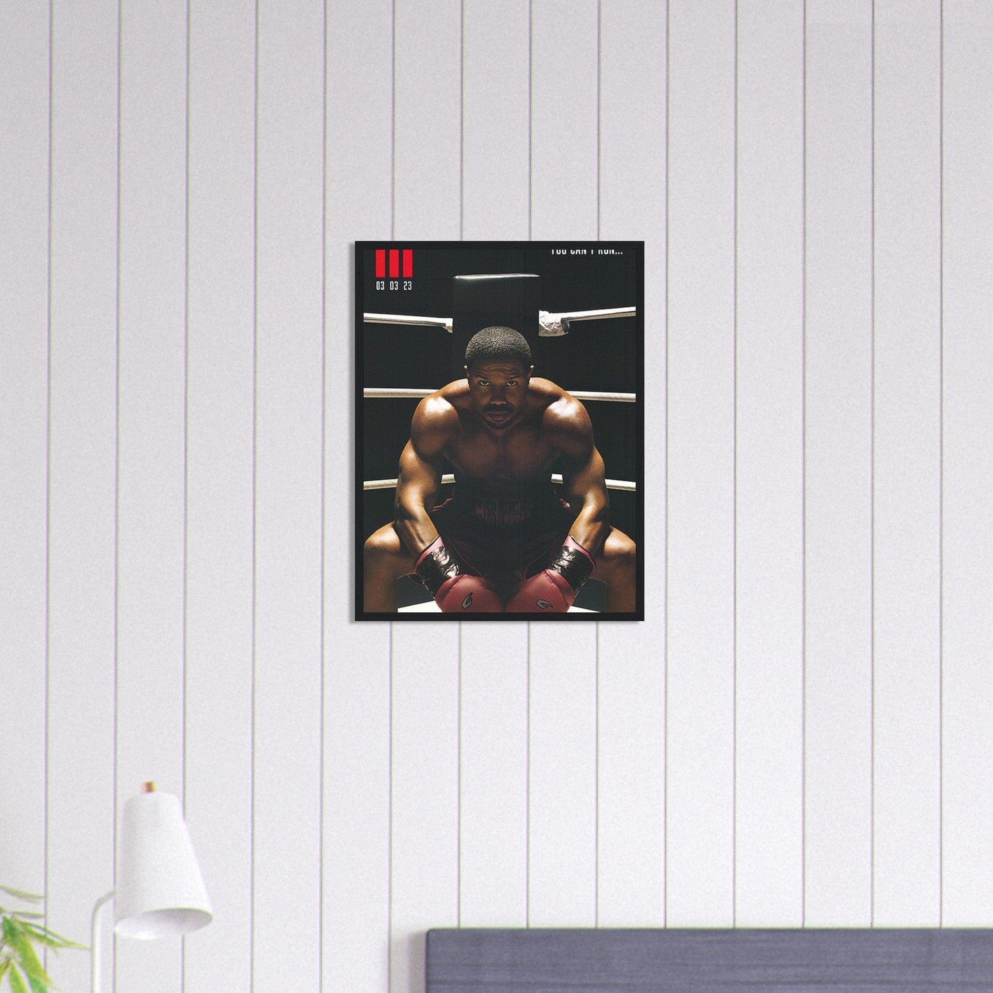 Canvanation Print Material Tableau Boxe Creed 3