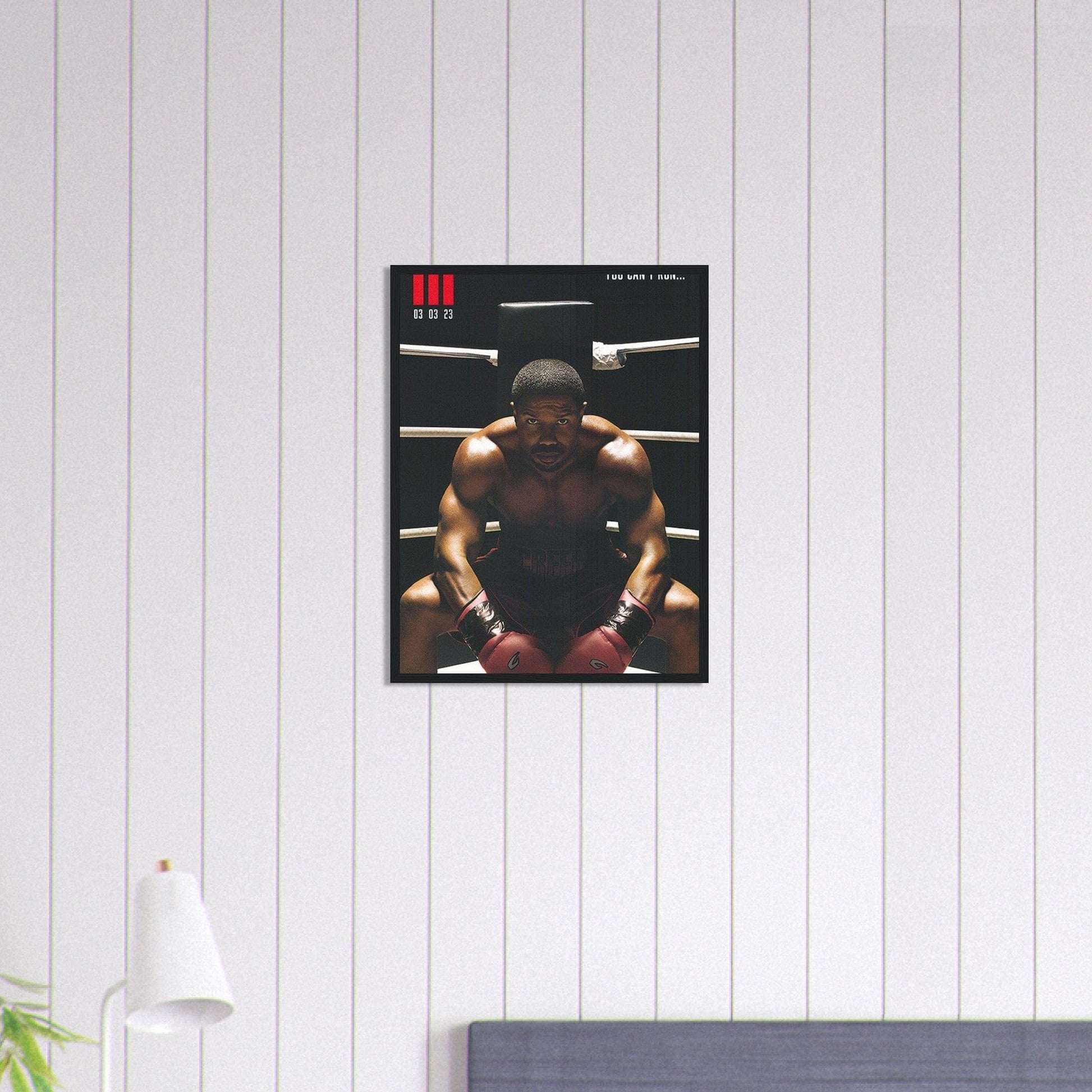 Canvanation Print Material Tableau Boxe Creed 3