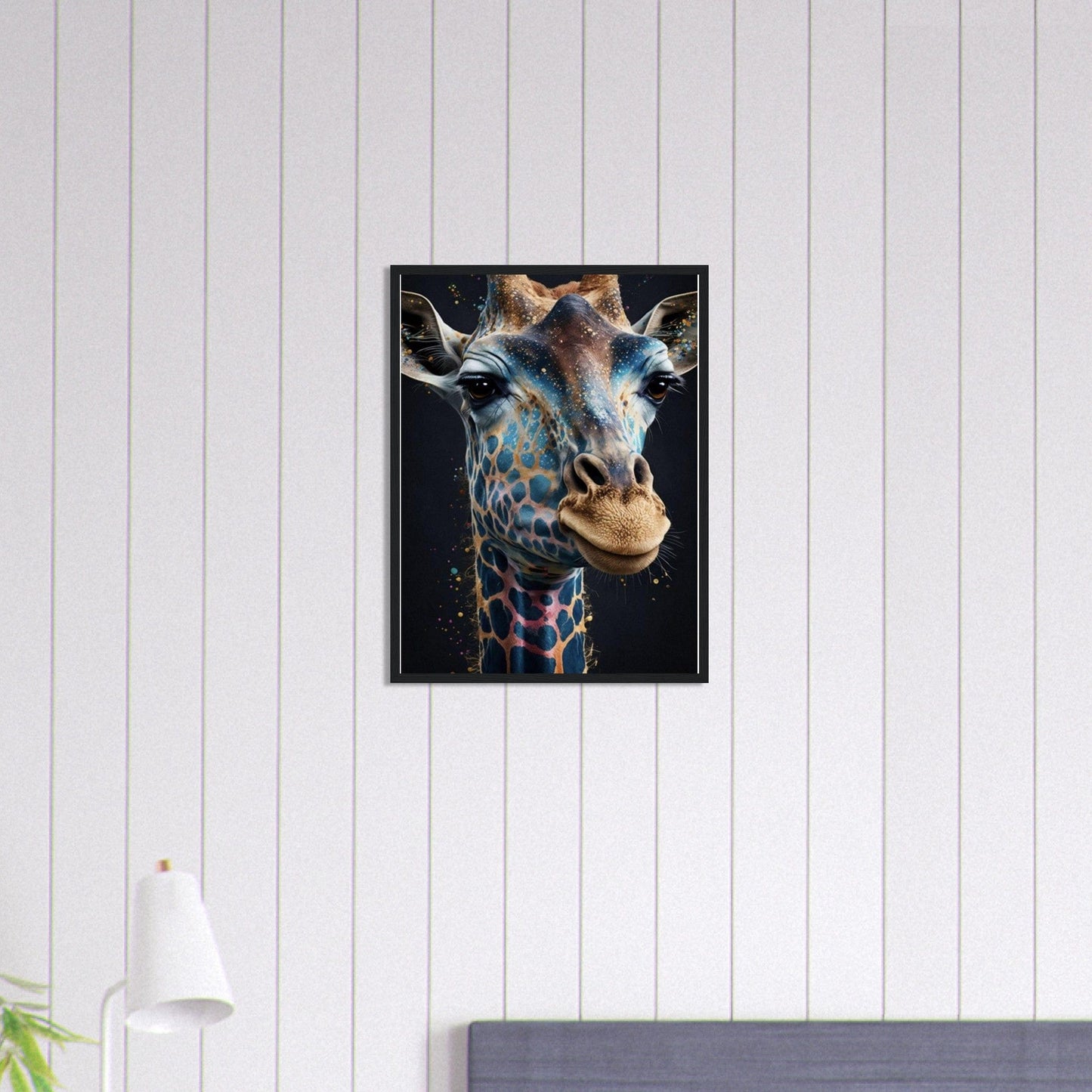 Canvanation Print Material 45x60 cm / 18x24″ Tableau Girafe Kapla