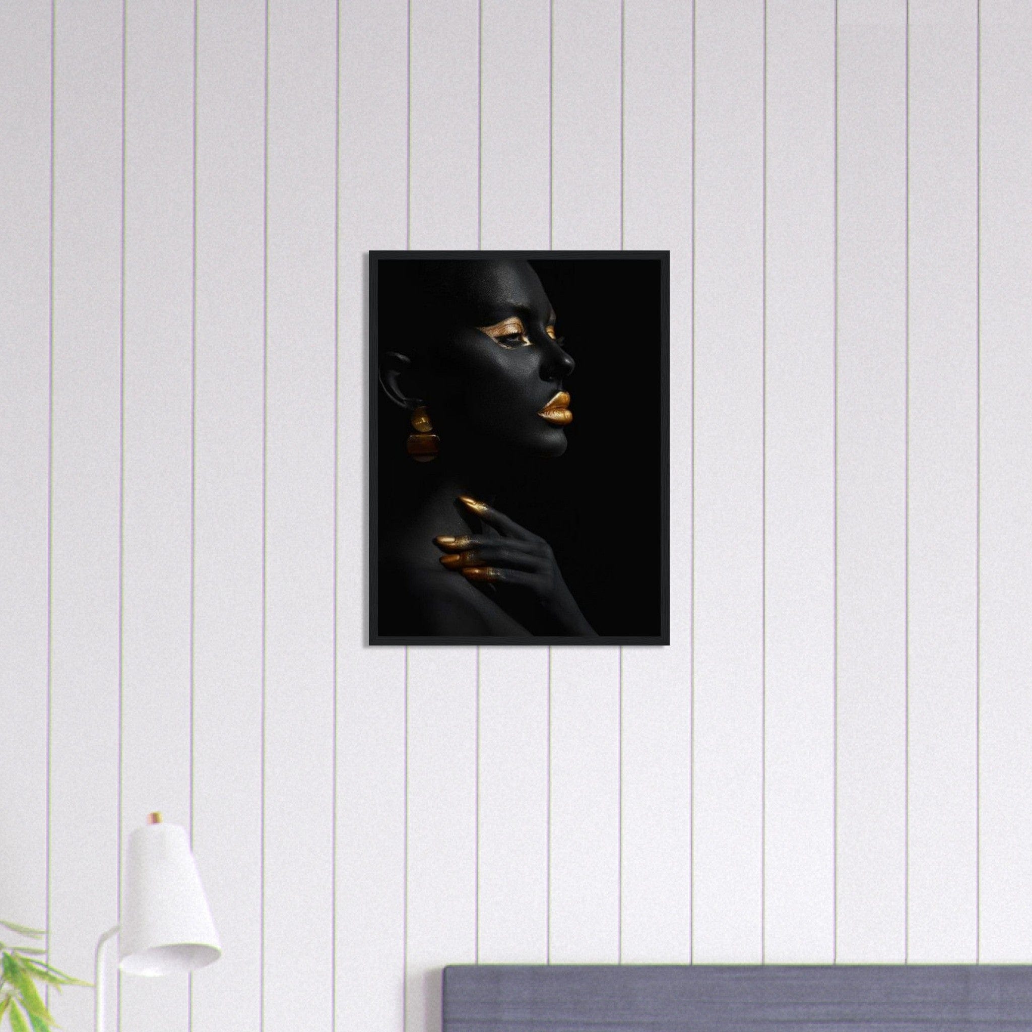 Canvanation Print Material Tableau Peinture Africaine