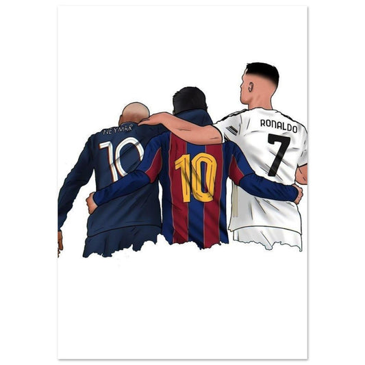 Gelato Print Material Poster Football Barca
