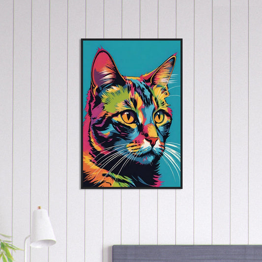 Canvanation Print Material 60x90 cm / 24x36″ Tableau Chat Pop Art Explosion