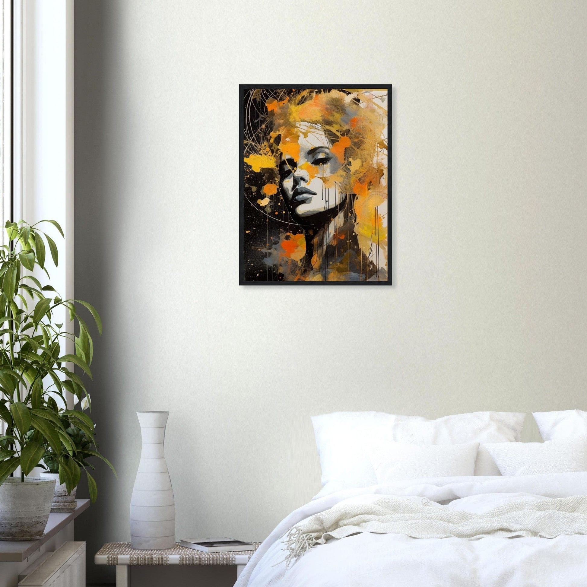 Canvanation Print Material 45x60 cm / 18x24″ Tableau De Portrait De Femme