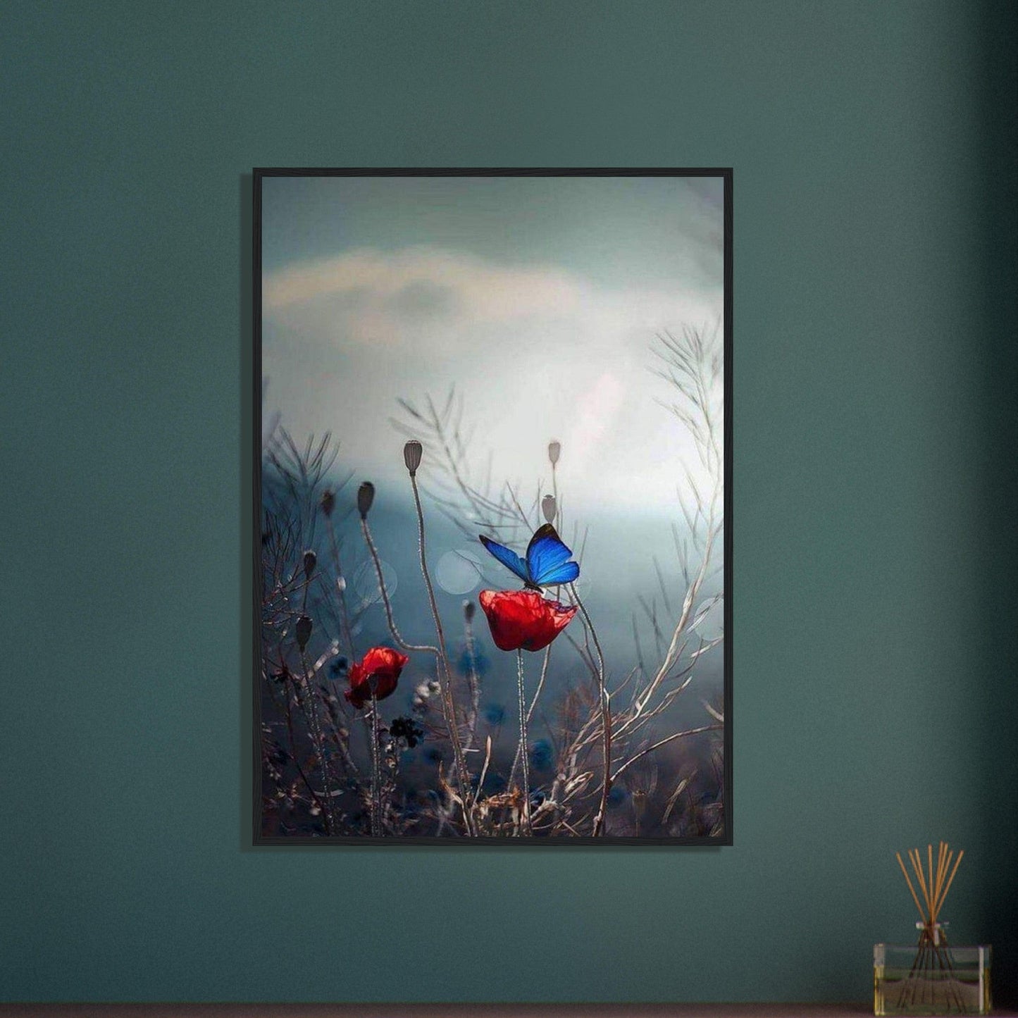Canvanation Print Material 70x100 cm / 28x40″ Tableau Coquelicot Moderne