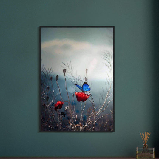 Canvanation Print Material 70x100 cm / 28x40″ Tableau Coquelicot Moderne