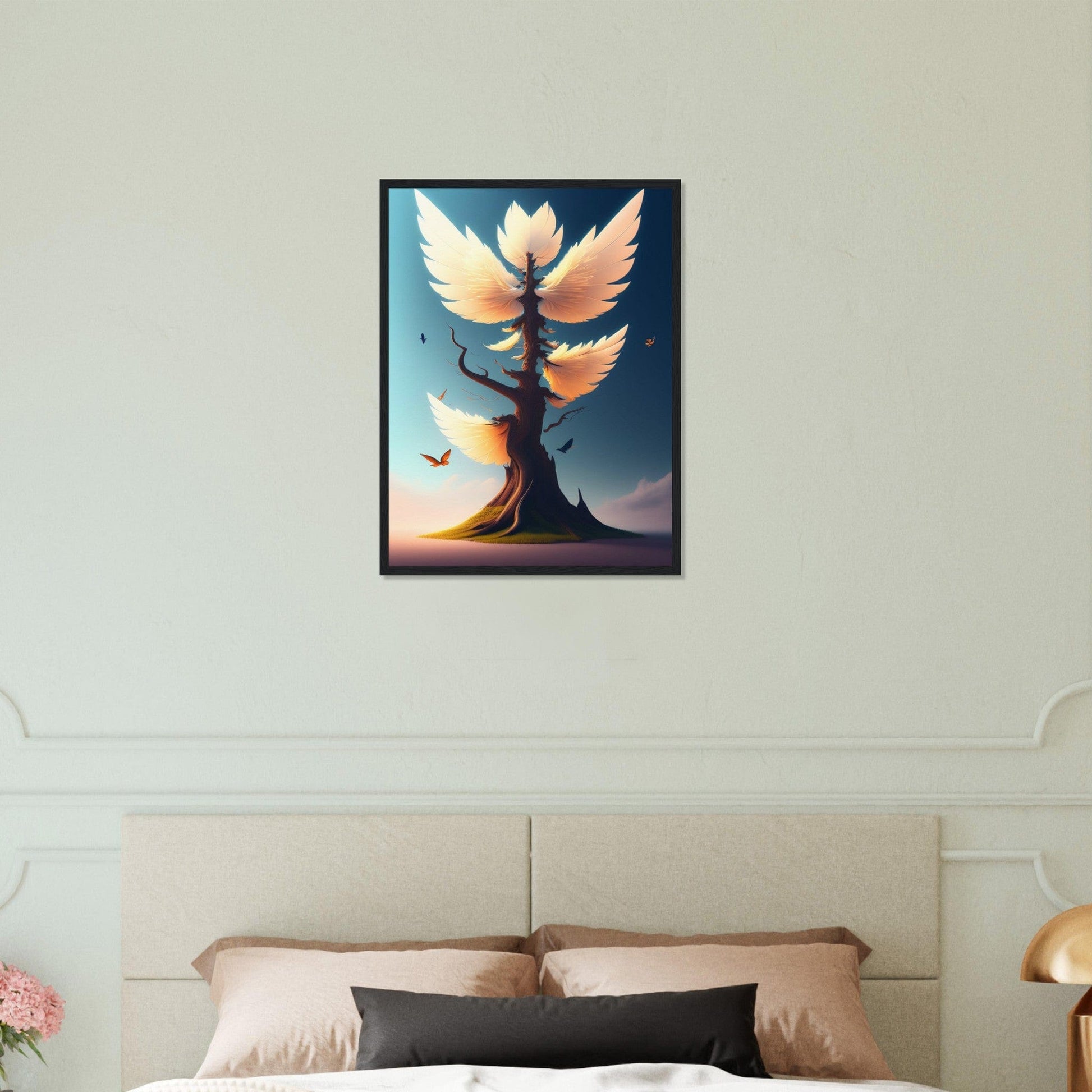 Canvanation Print Material Tableau Arbre De Vie Symbiose Urbaine