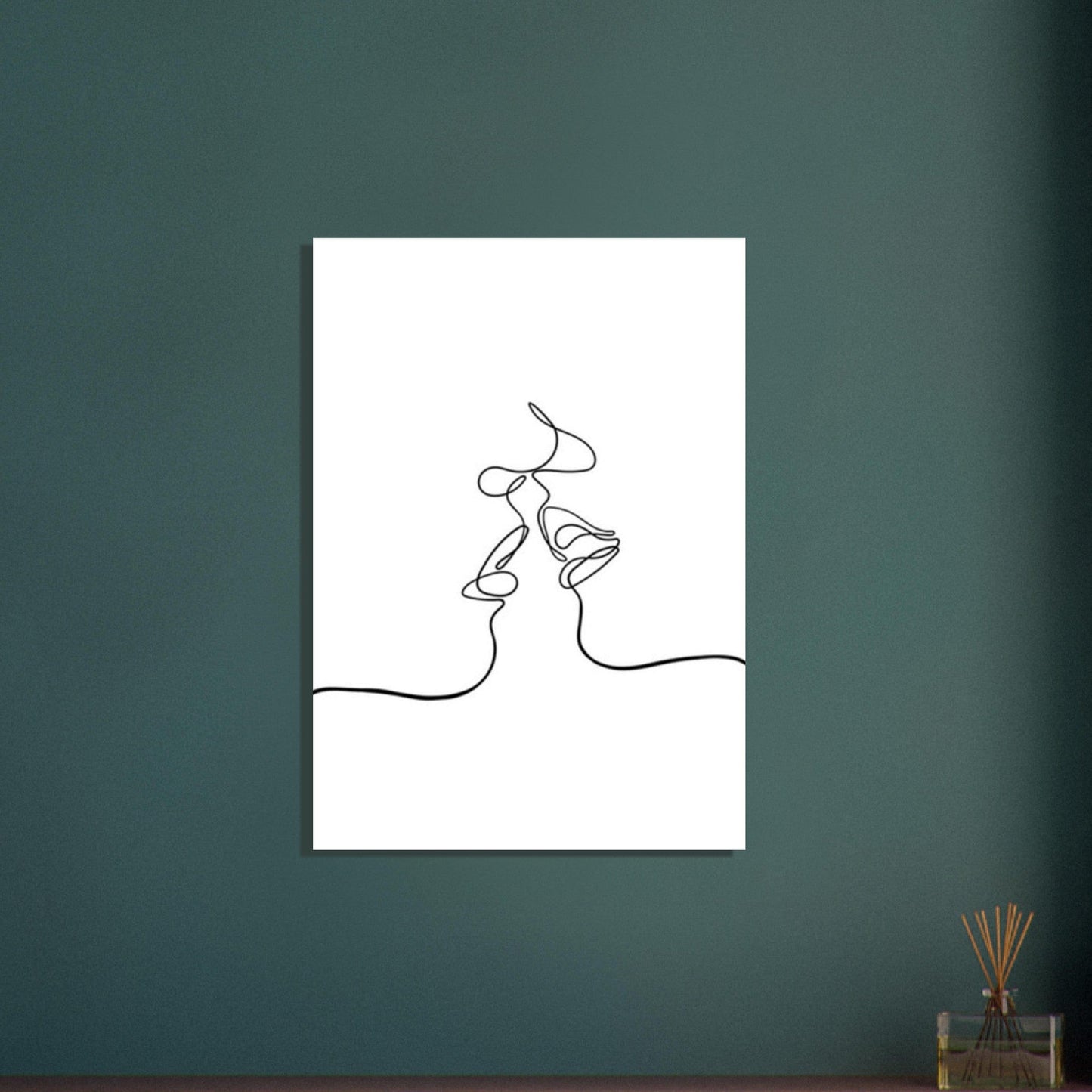 Gelato Print Material Poster Couple Amoureux Design
