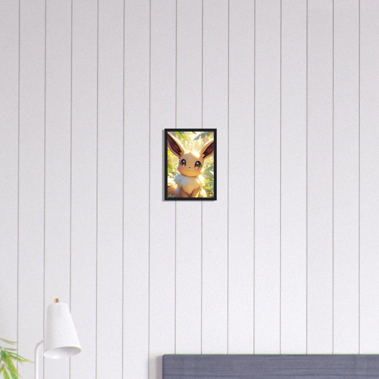 Canvanation Print Material A4 21x29.7 cm / 8x12″ Tableau Pokémon Evoli - Chambre Bébé