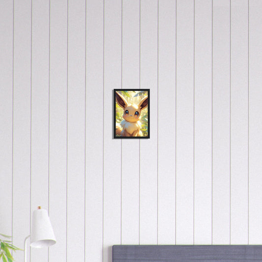 Canvanation Print Material A4 21x29.7 cm / 8x12″ Tableau Pokémon Evoli - Chambre Bébé