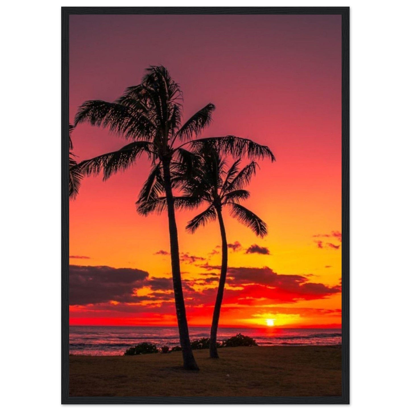 Gelato Print Material 50x70 cm / 20x28″ Tableau Coucher De Soleil