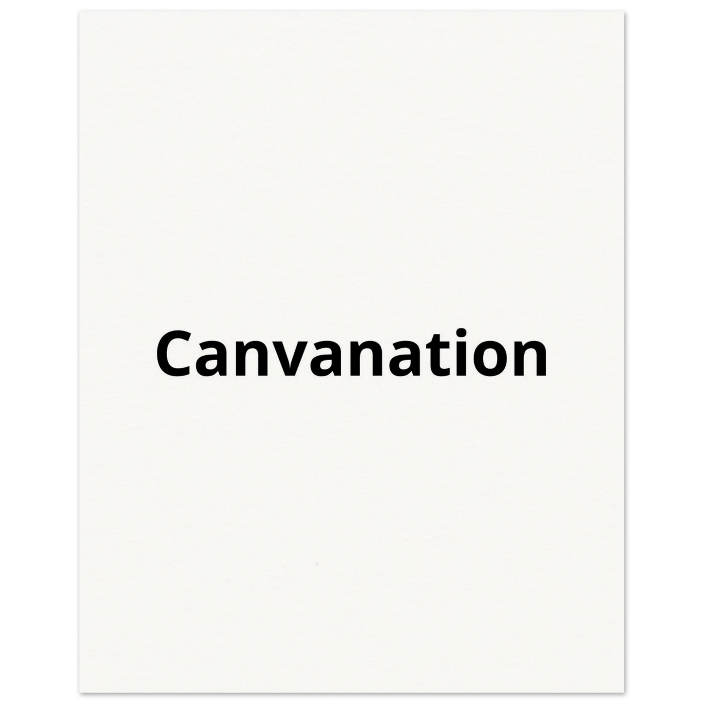 Canvanation Print Material 40x50 cm / 16x20″ Poster Personnalisé HD
