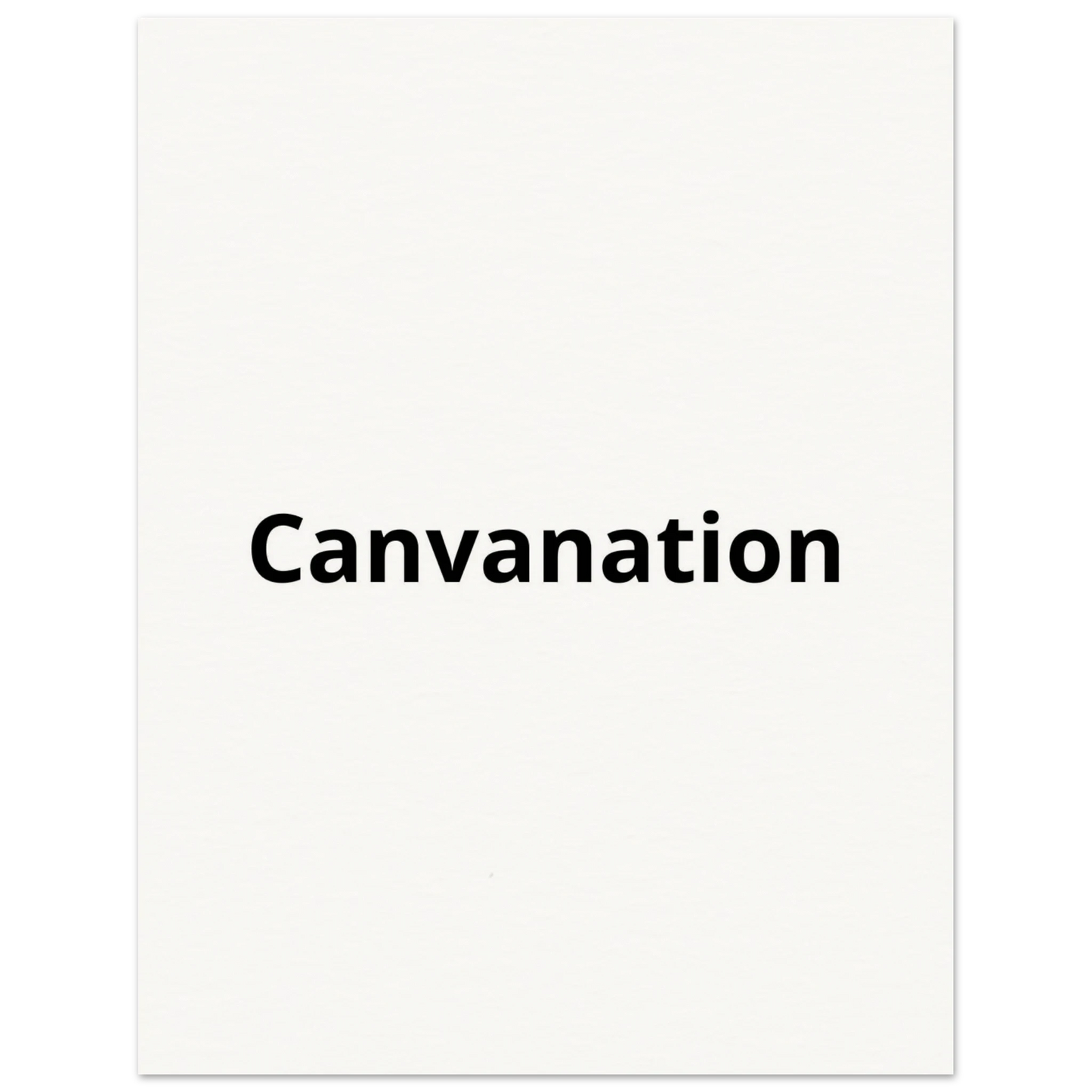 Canvanation Print Material 27x35 cm / 11x14″ Poster Personnalisé HD