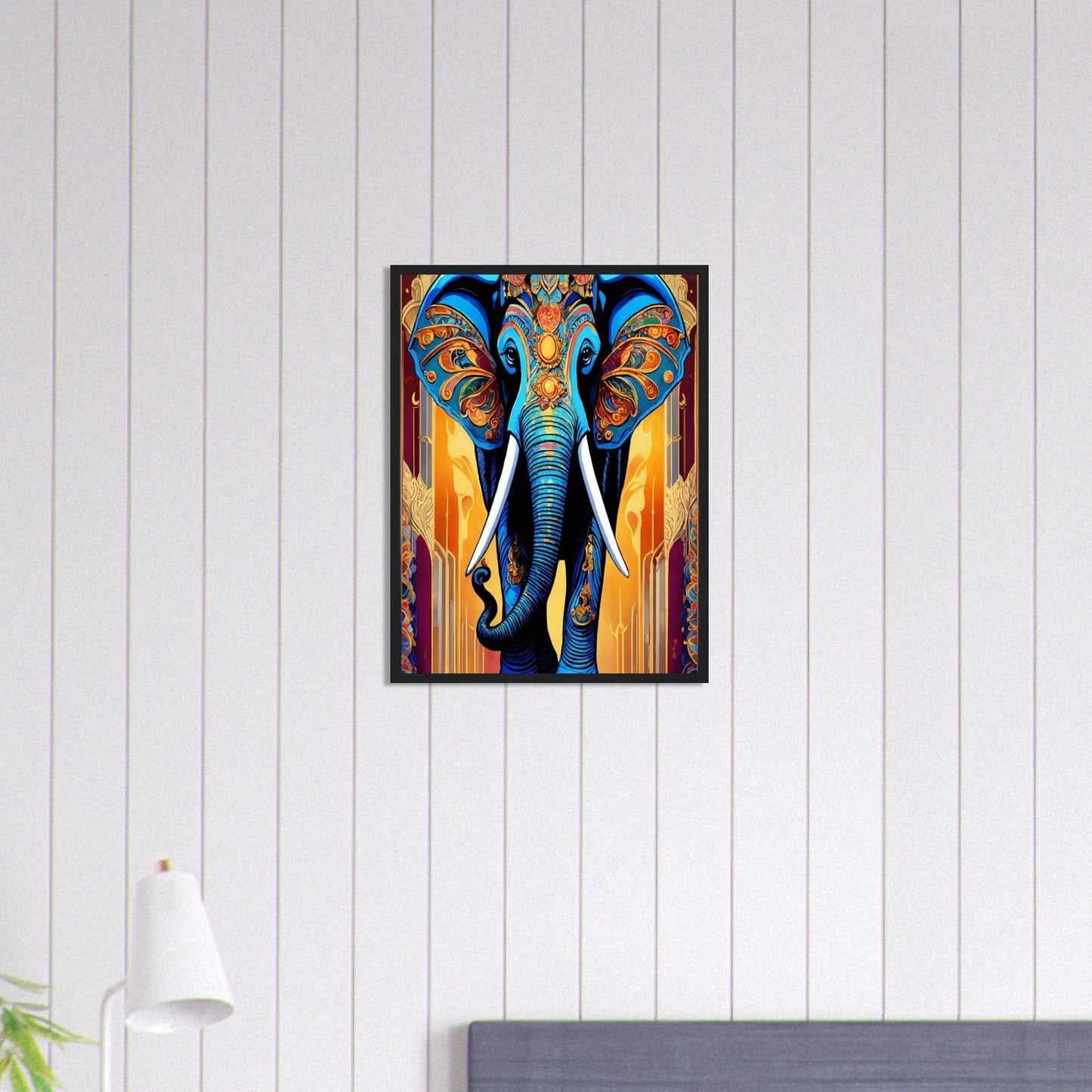 Canvanation Print Material 45x60 cm / 18x24″ Tableau Elephant L'animal Éternel