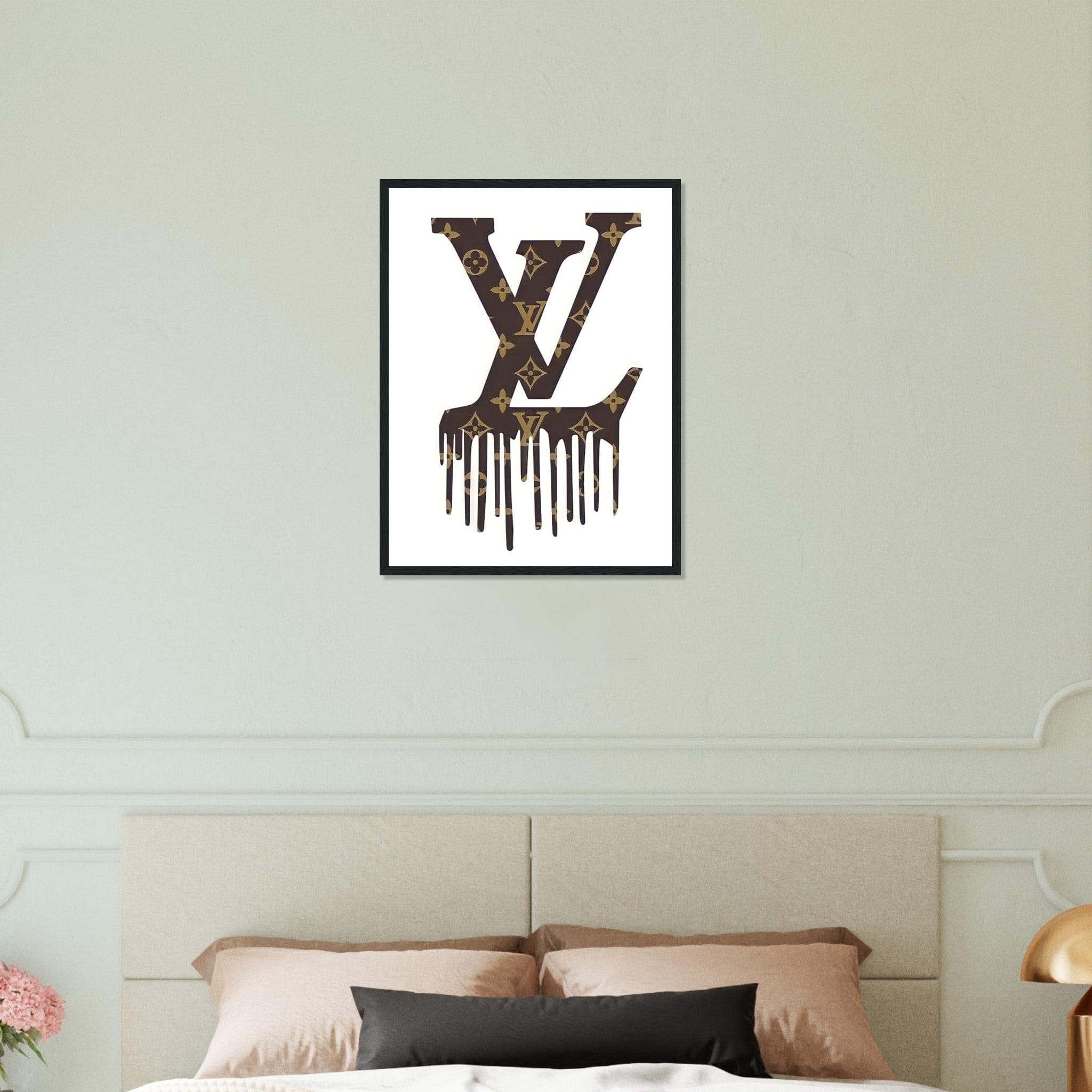 Canvanation Print Material 45x60 cm / 18x24″ Tableau Louis Vuitton Logo