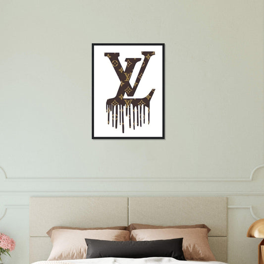 Canvanation Print Material 45x60 cm / 18x24″ Tableau Louis Vuitton Logo
