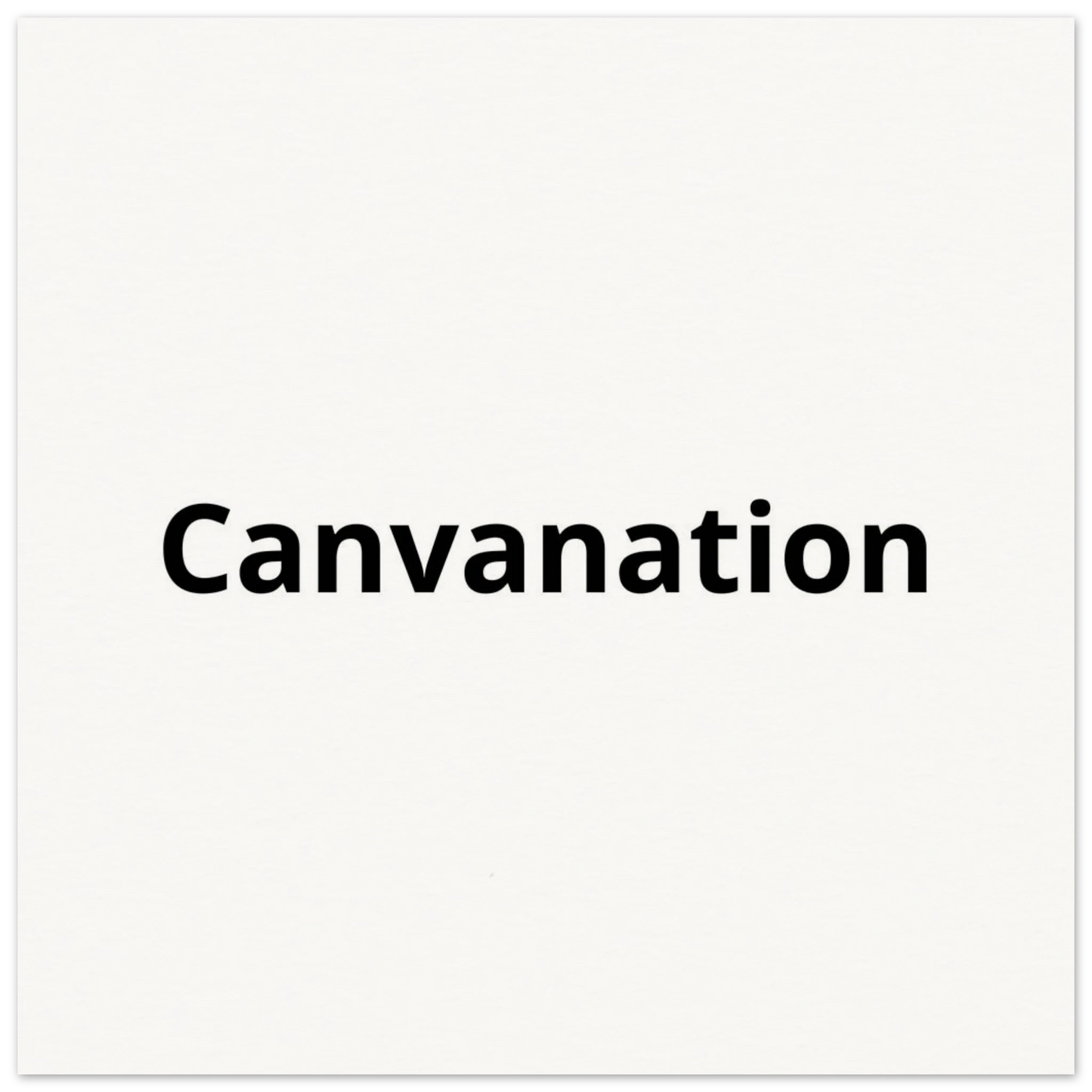 Canvanation Print Material 25x25 cm / 10x10″ Poster Personnalisé HD