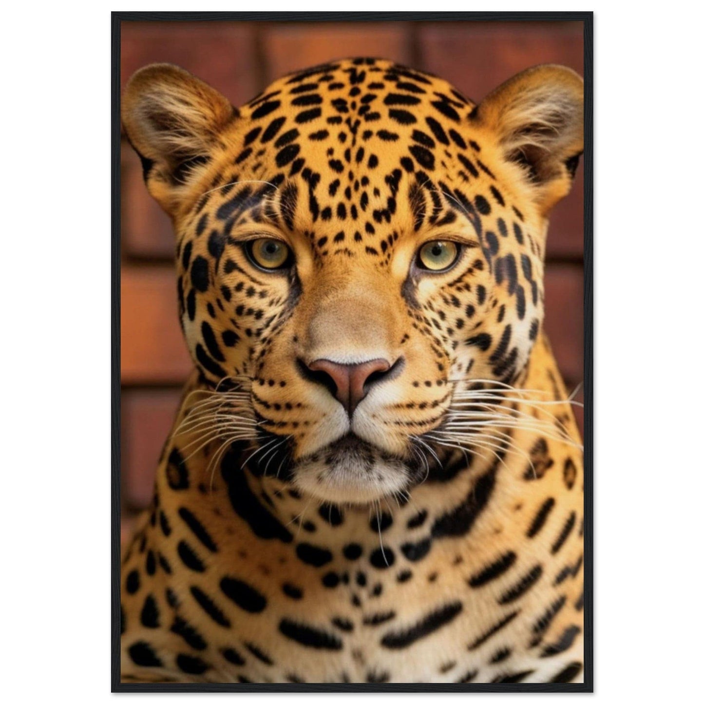 Canvanation Print Material 70x100 cm / 28x40″ Cadre Tigre Couleur