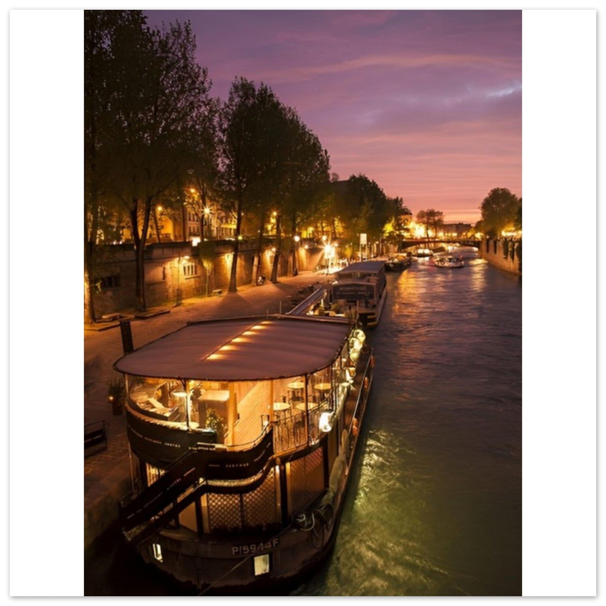 Canvanation Print Material 45x45 cm / 18x18″ Affiche Peniche Paris