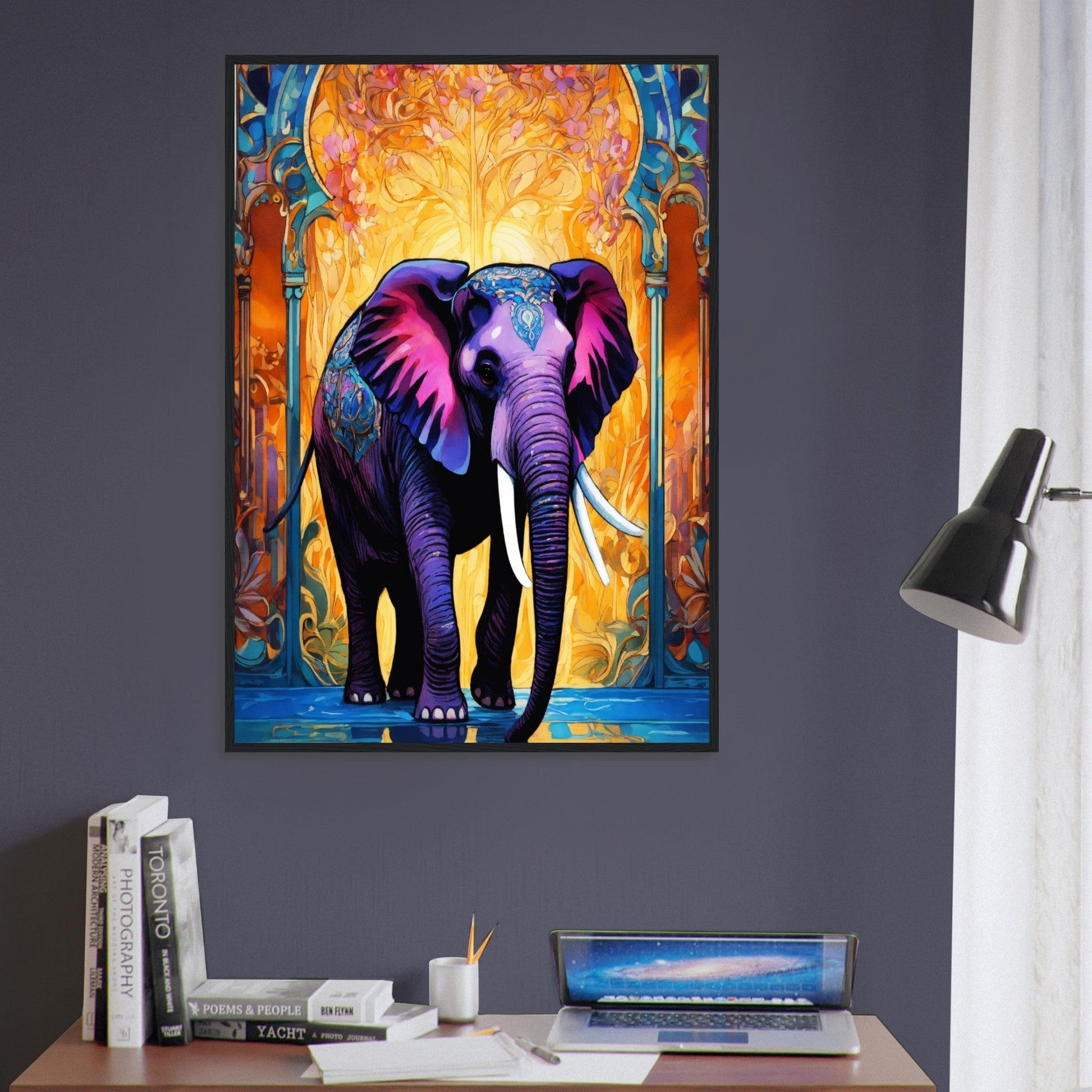 Canvanation Print Material Tableau Elephant L'Empereur De La Terre