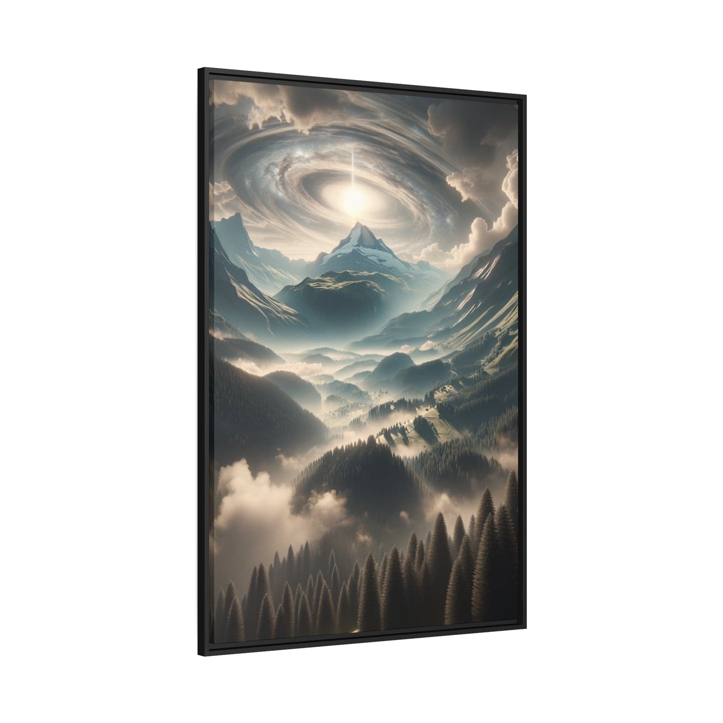 Printify Canvas Tableau Les sommets éternels : une odyssée dans les montagnes