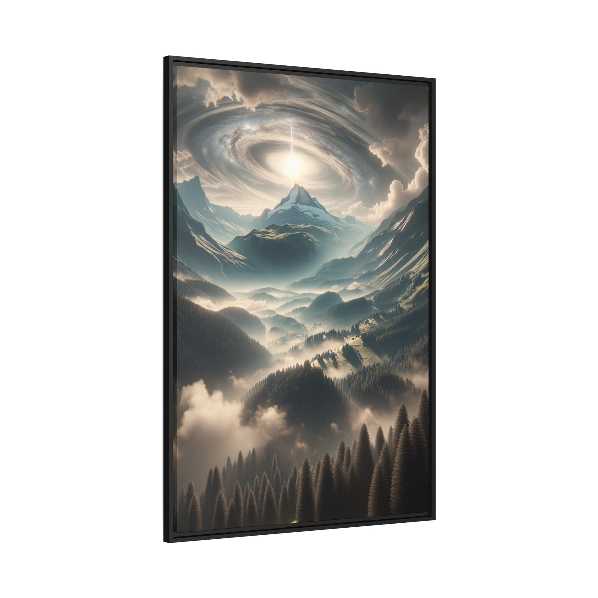 Printify Canvas Tableau Les sommets éternels : une odyssée dans les montagnes