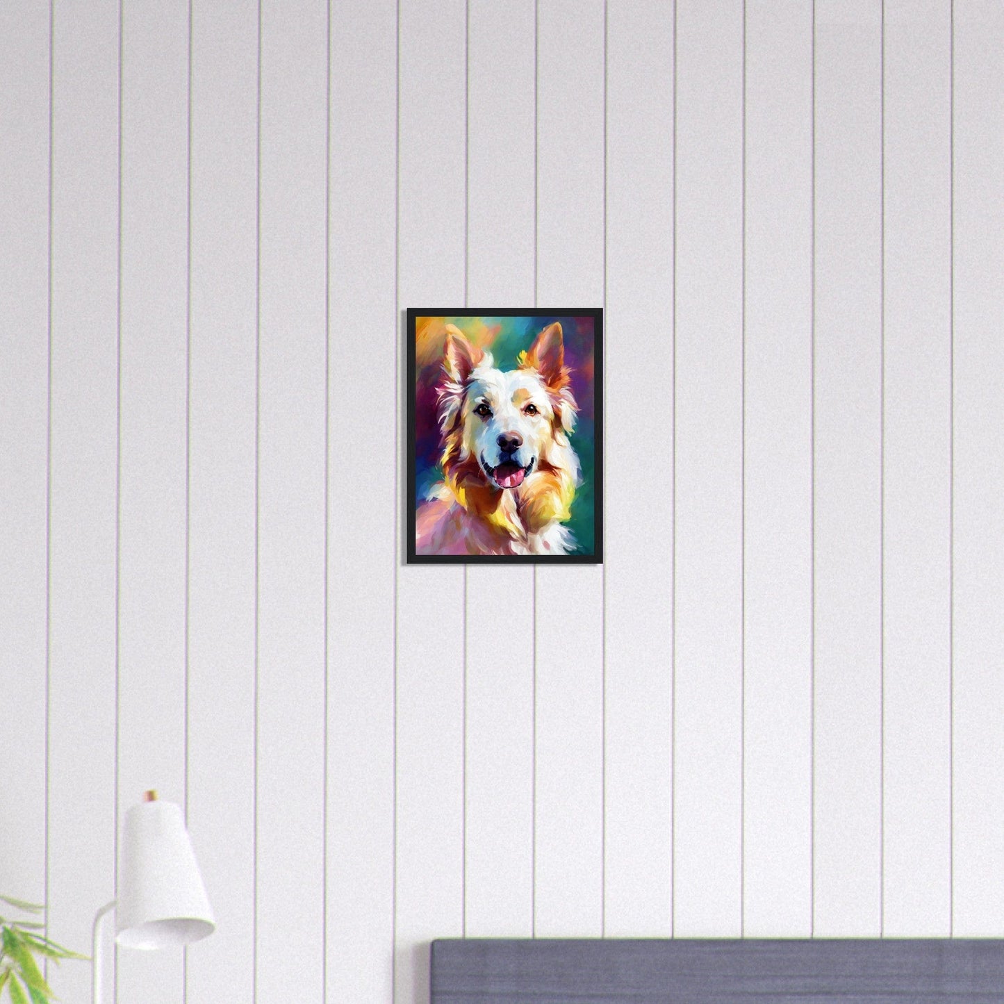 Canvanation Print Material 30x40 cm / 12x16″ Tableau Chien Pattes Et Poils