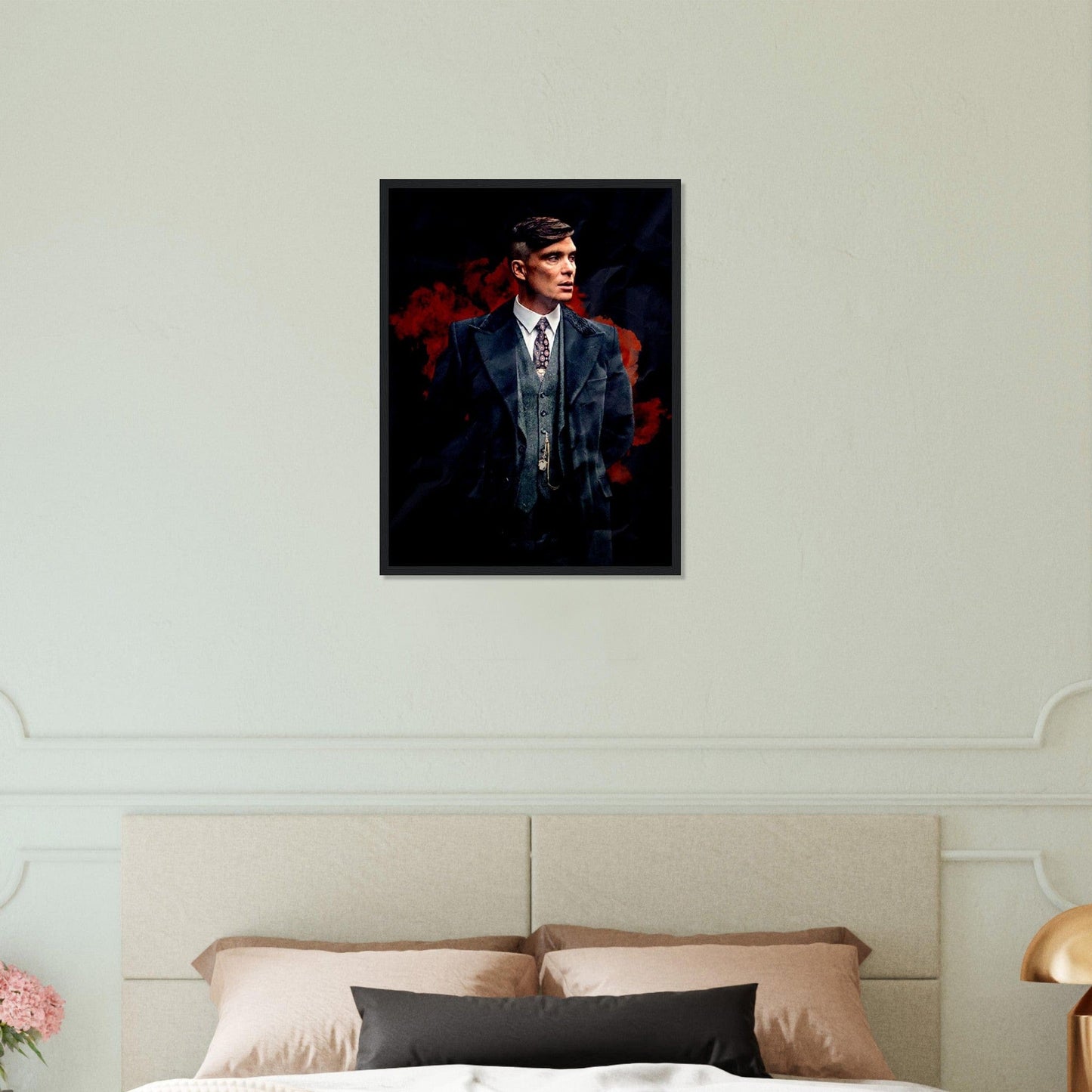 Canvanation Print Material 45x60 cm / 18x24″ Tableau Peaky Blinder Sans Beret