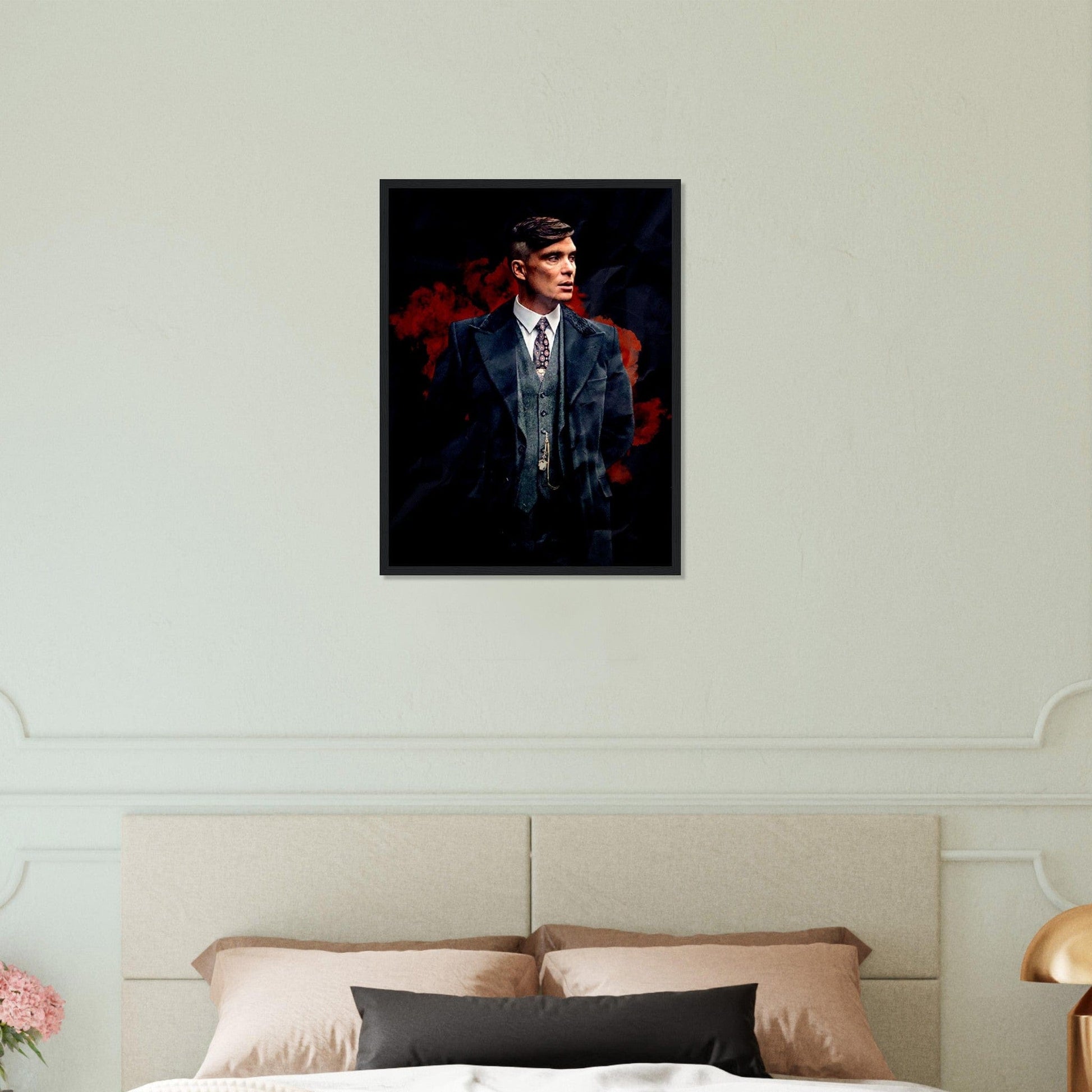 Canvanation Print Material 45x60 cm / 18x24″ Tableau Peaky Blinder Sans Beret