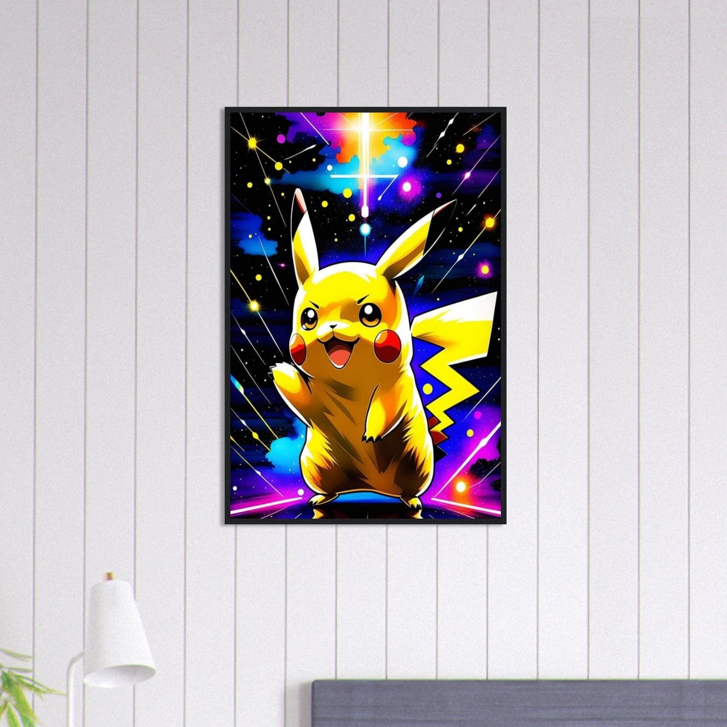 Canvanation Print Material 60x90 cm / 24x36″ Tableau Pokémon Pikachu