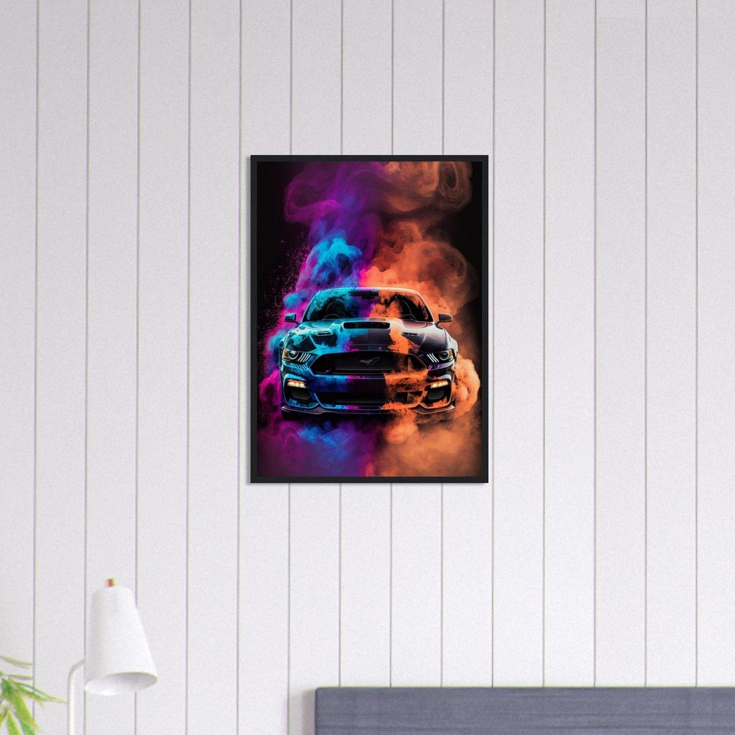 Canvanation Print Material 50x70 cm / 20x28″ Tableau Voiture Mustang Shelby Gt