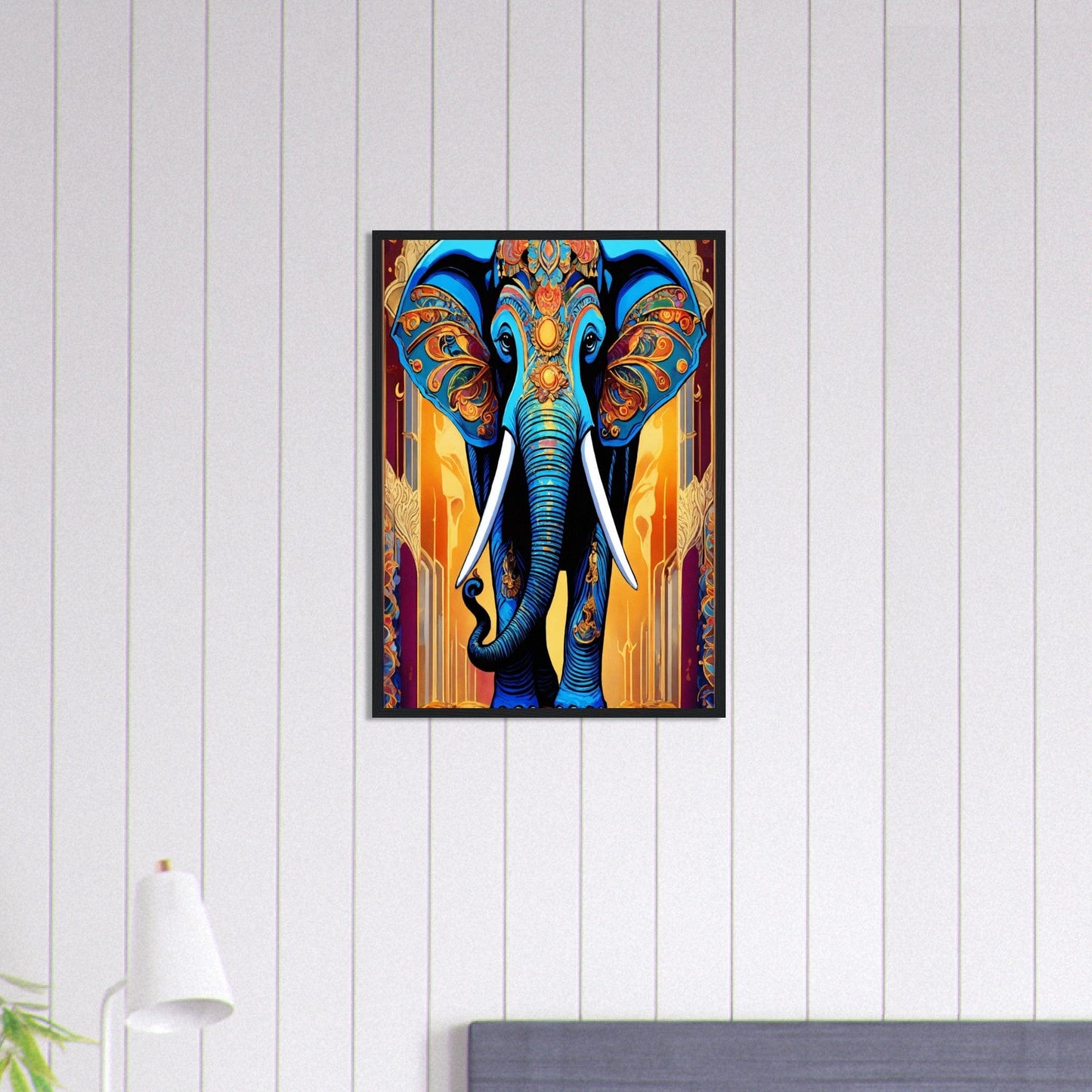 Canvanation Print Material 50x70 cm / 20x28″ Tableau Elephant L'animal Éternel