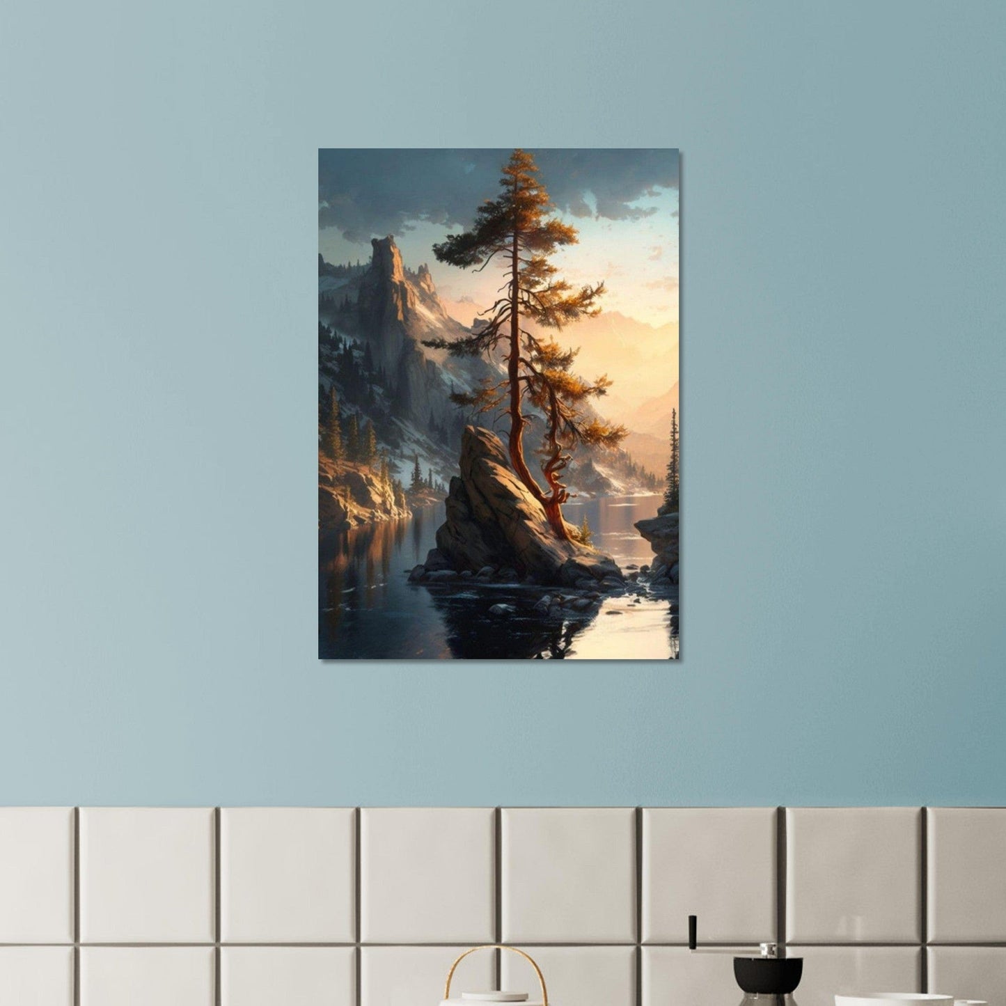Gelato Print Material Poster Jungle Tropicale