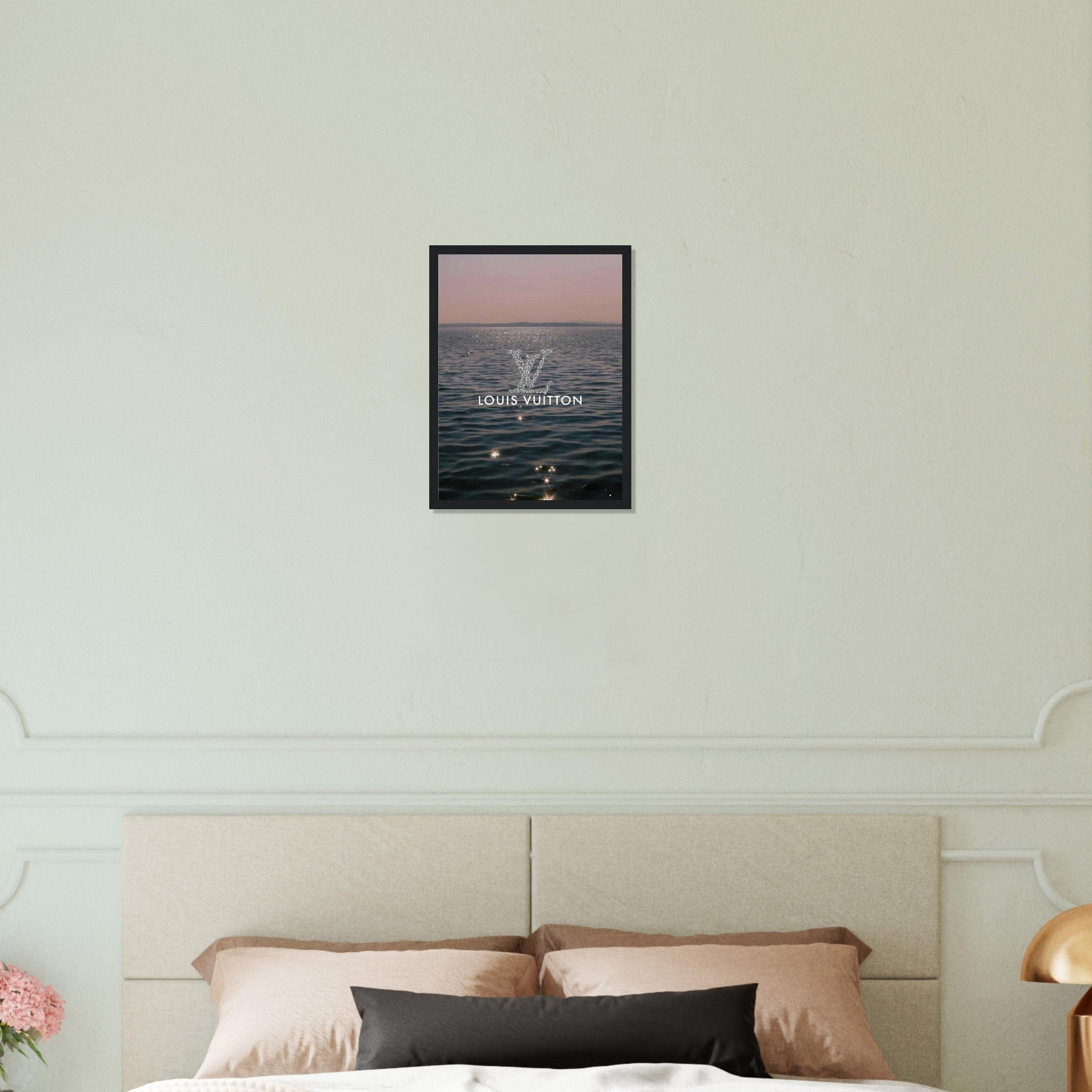 Canvanation Print Material 30x40 cm / 12x16″ Tableau Louis Vuitton Aqua