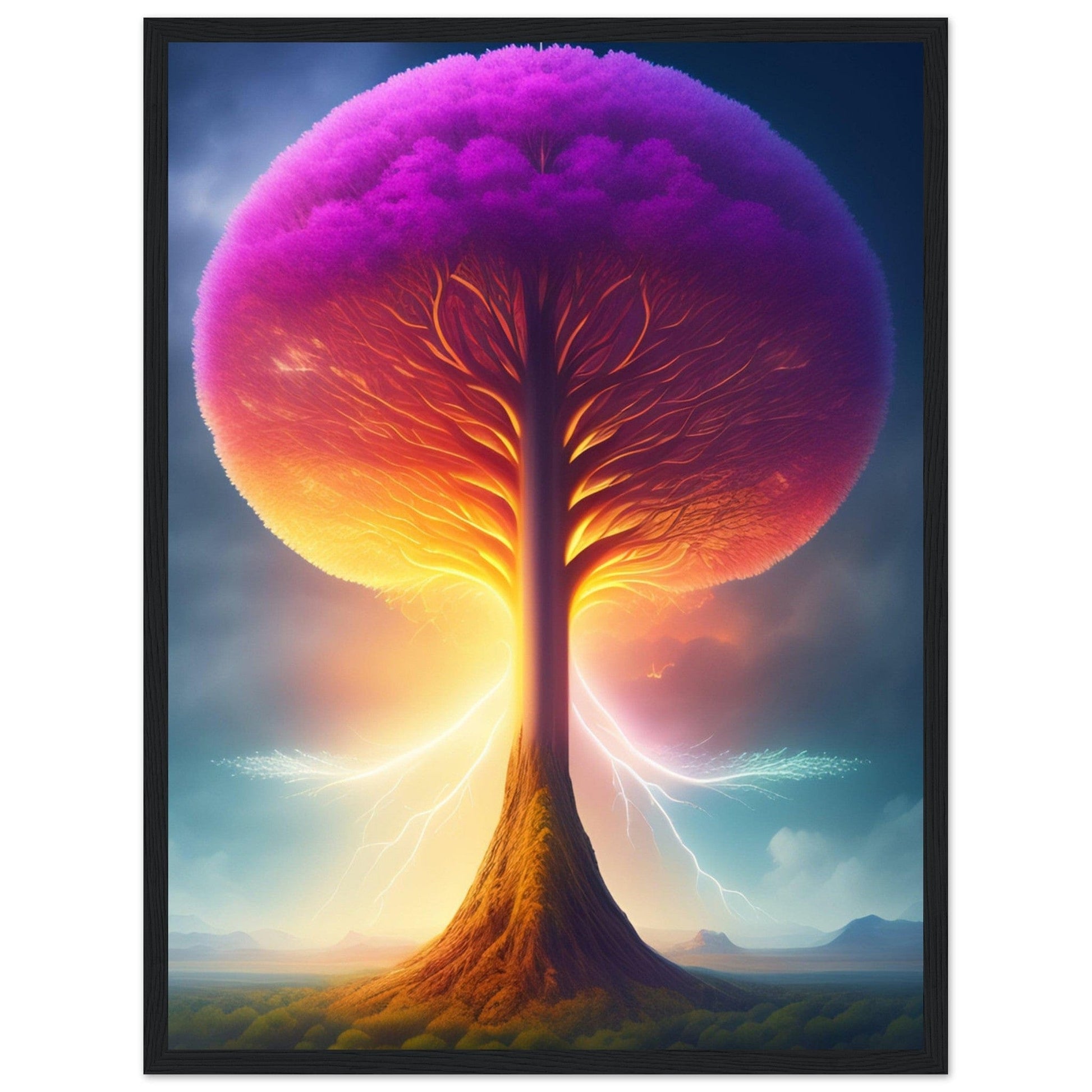 Canvanation Print Material 45x60 cm / 18x24″ Tableau Mural Arbre De Vie