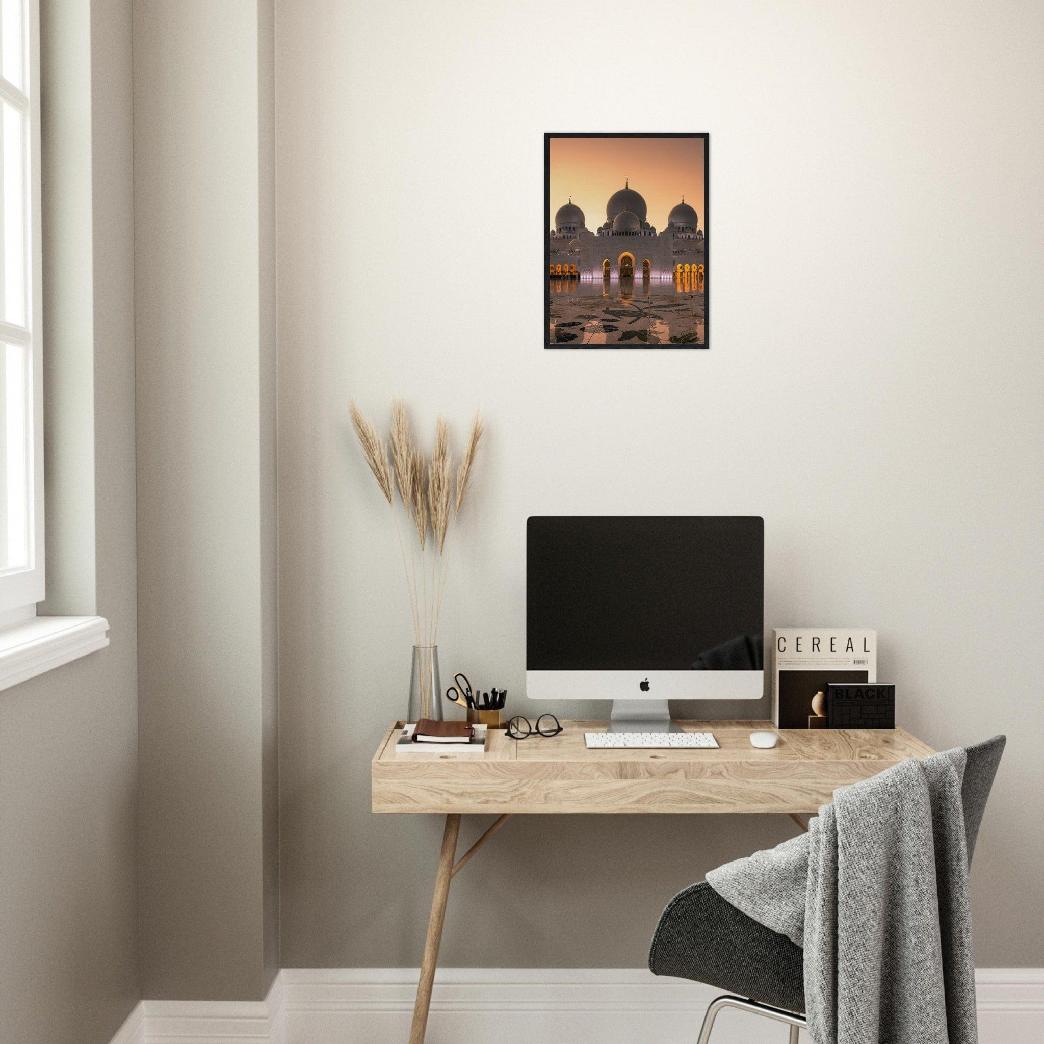 Canvanation Print Material Tableau Marocain Moderne