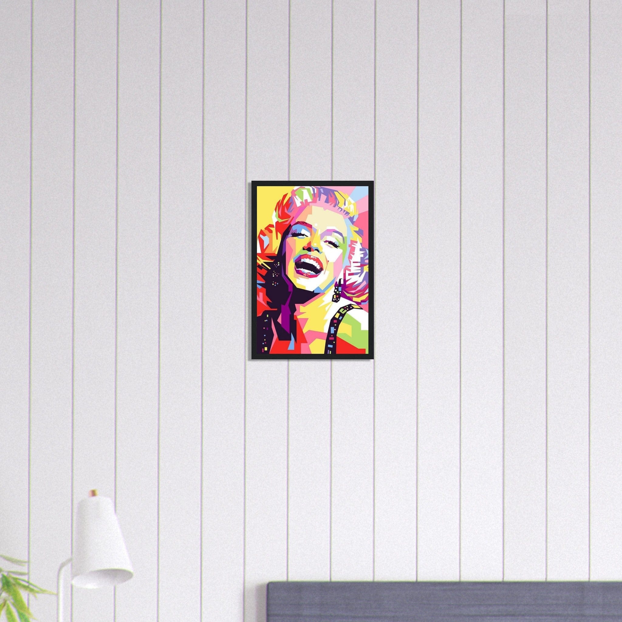 Canvanation Print Material 30x45 cm / 12x18″ Tableau Monroe Graffiti