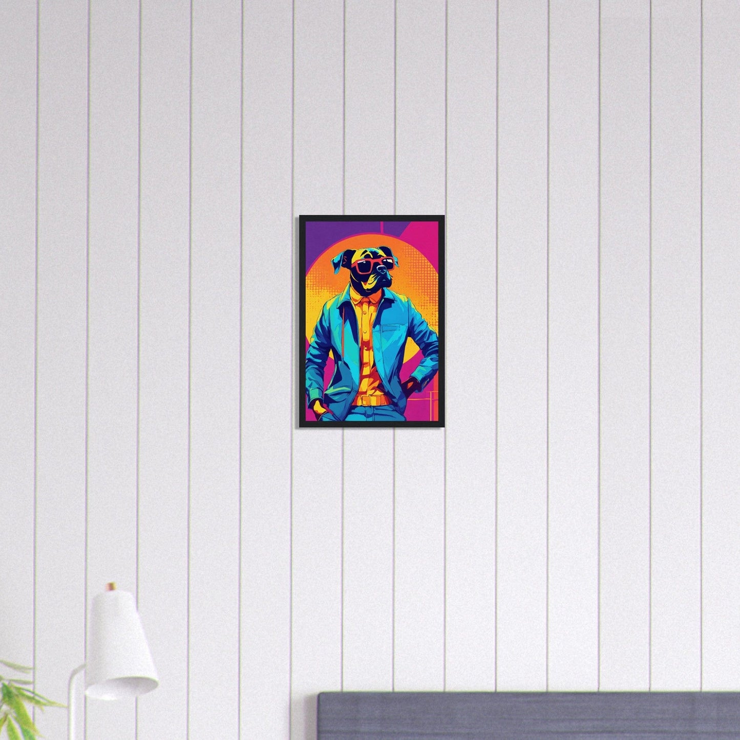 Canvanation Print Material 30x45 cm / 12x18″ Tableau Chien Pelage Doré
