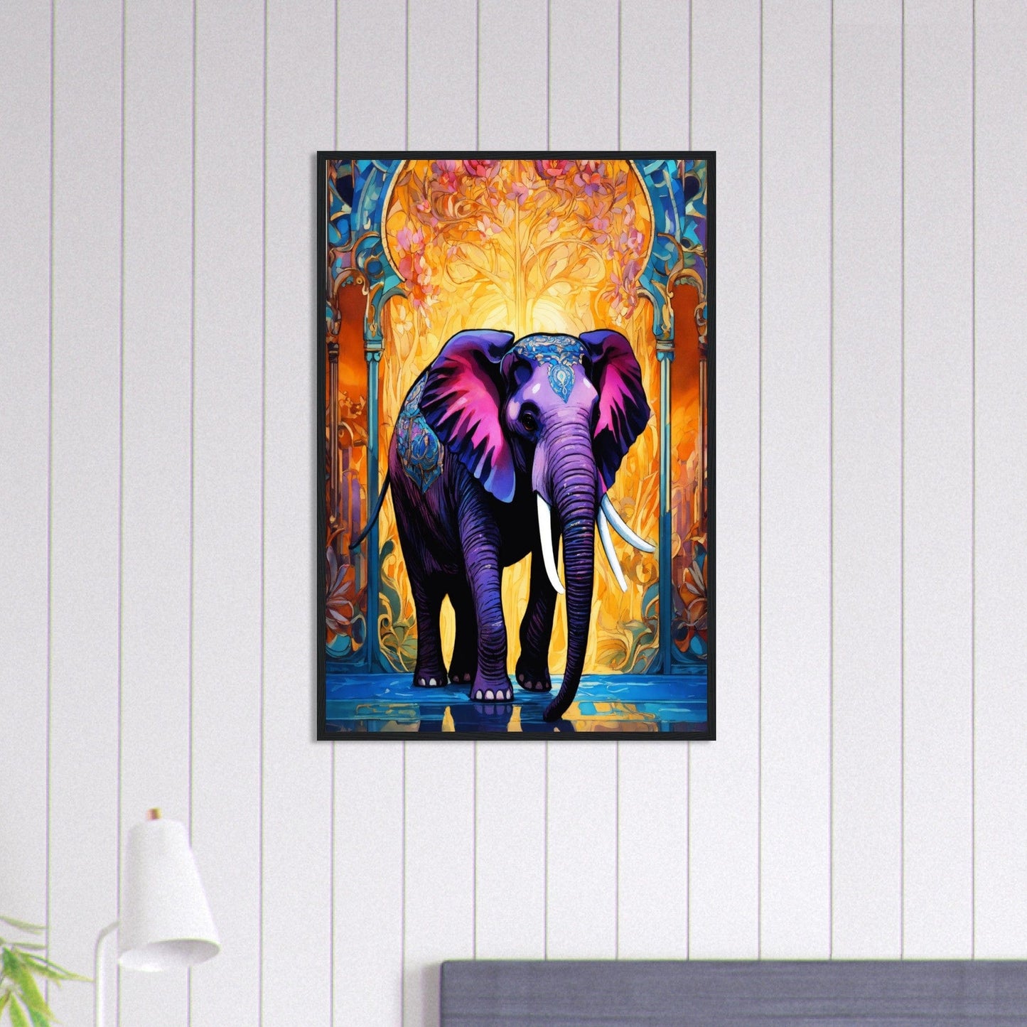 Canvanation Print Material 60x90 cm / 24x36″ Tableau Elephant L'Empereur De La Terre