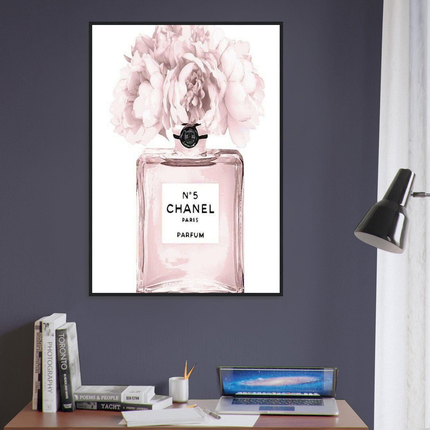 Canvanation Print Material Tableau Chanel Numéro 5 Rose