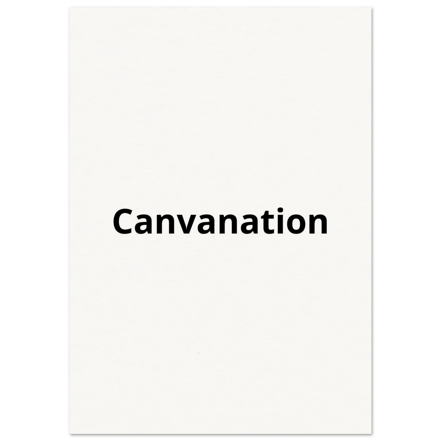 Canvanation Print Material A0 (84.1 x 118.9  cm) Poster Personnalisé HD