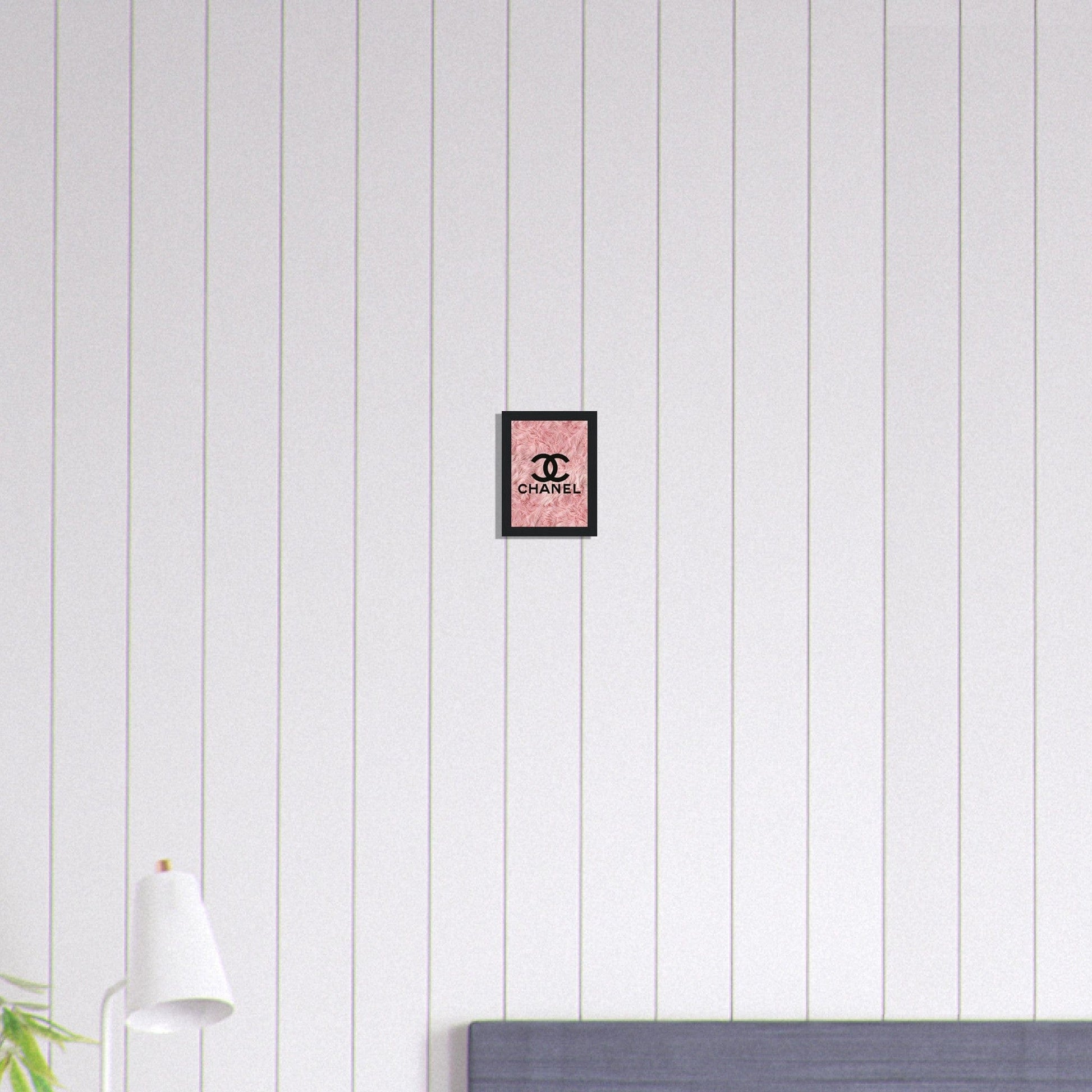 Canvanation Print Material 13x18 cm / 5x7″ Tableau Fond Laine Rose