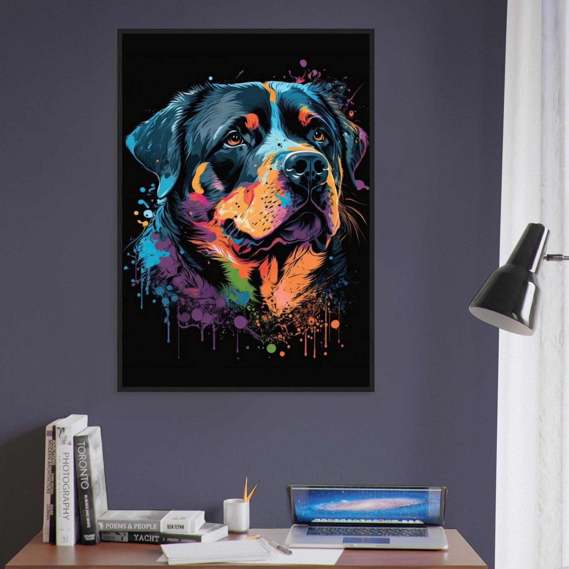 Canvanation Print Material Tableau Chien - Ami à quatre pattes