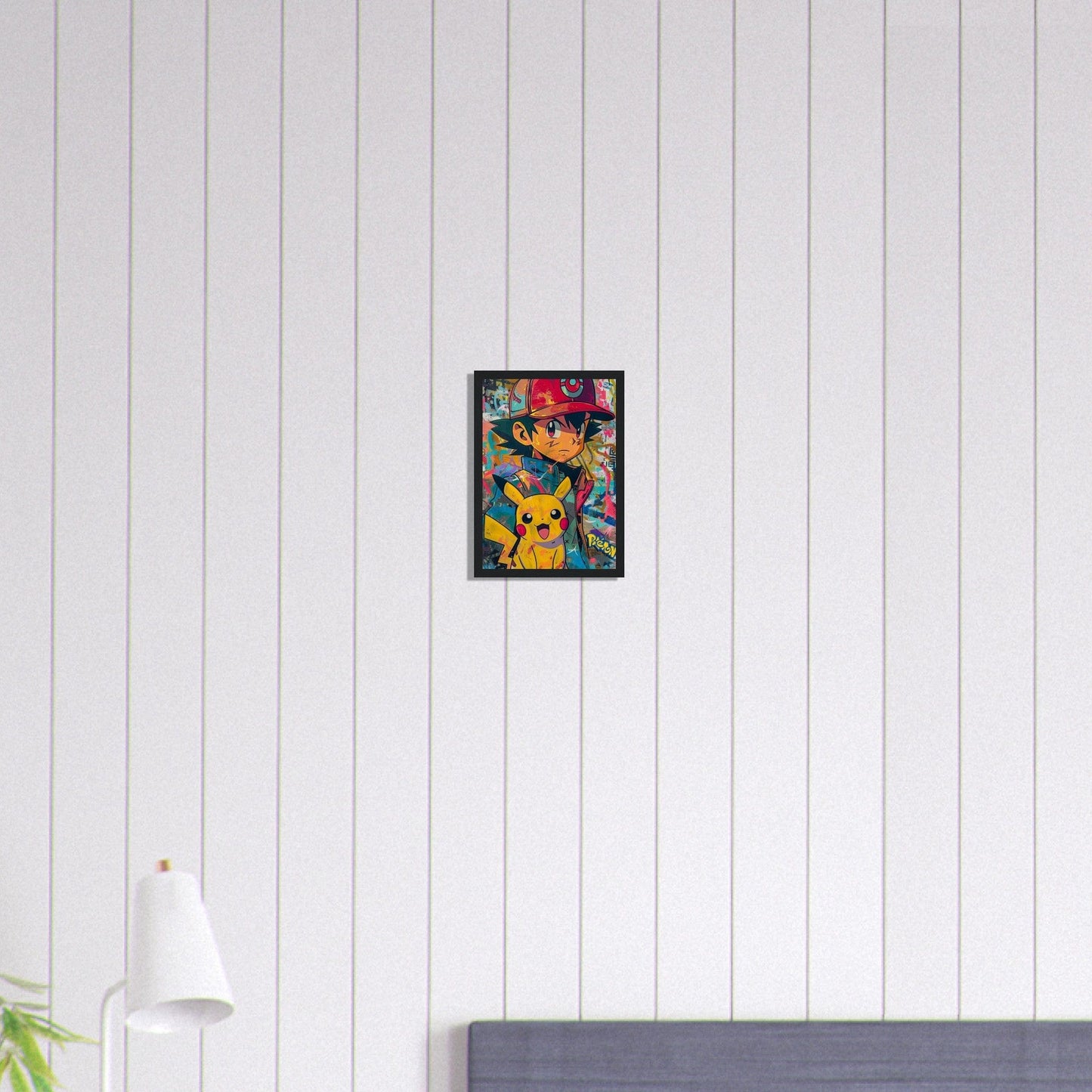 Canvanation Print Material A4 21x29.7 cm / 8x12″ Tableau Pokémon Dessin Pikachu Sacha
