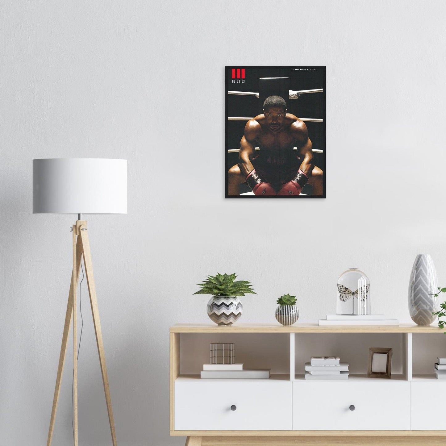 Canvanation Print Material Tableau Boxe Creed 3